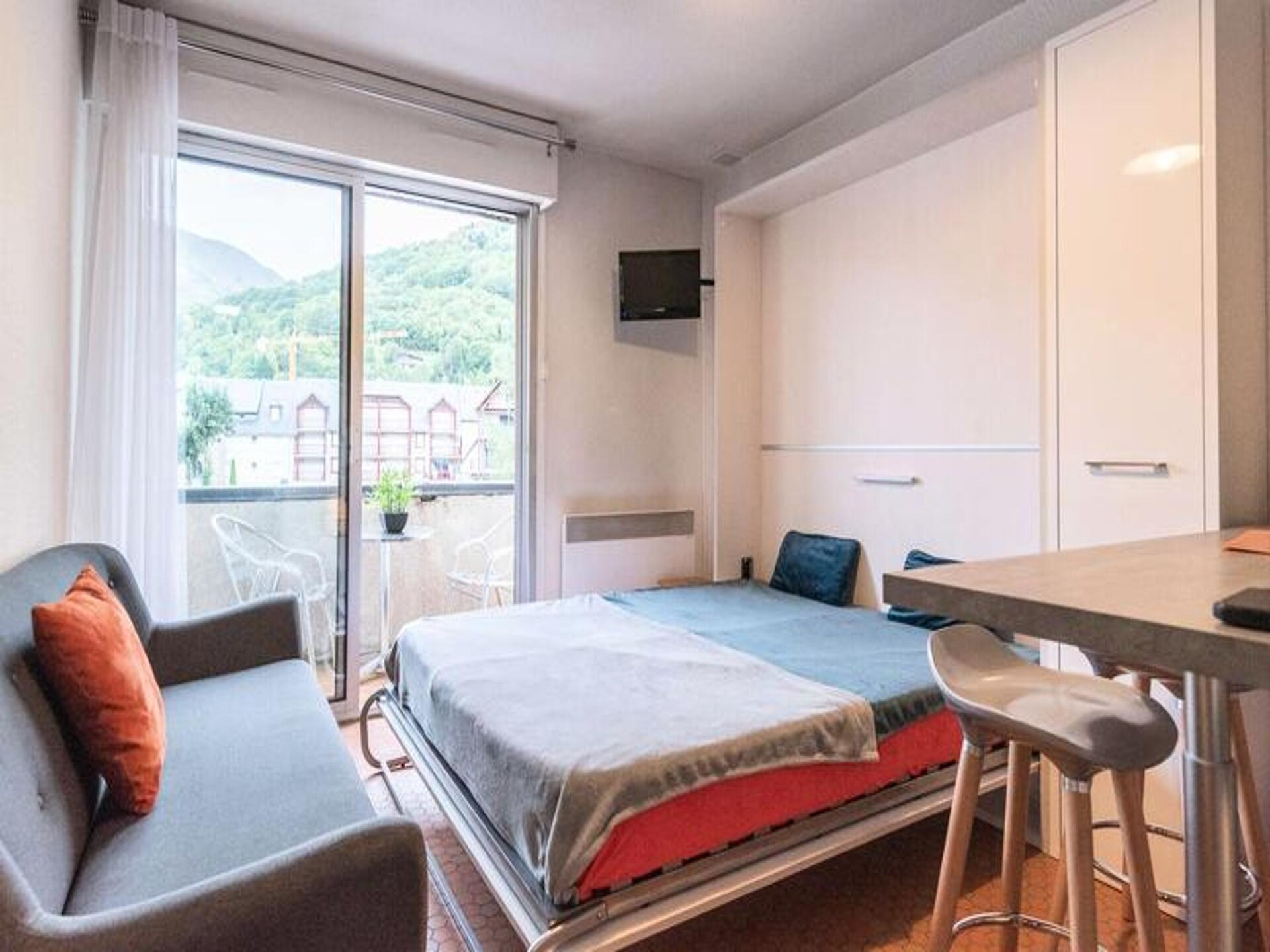 Knusse studio voor 4 in St Lary Soulan, vlakbij centrum en skilift - foto 21