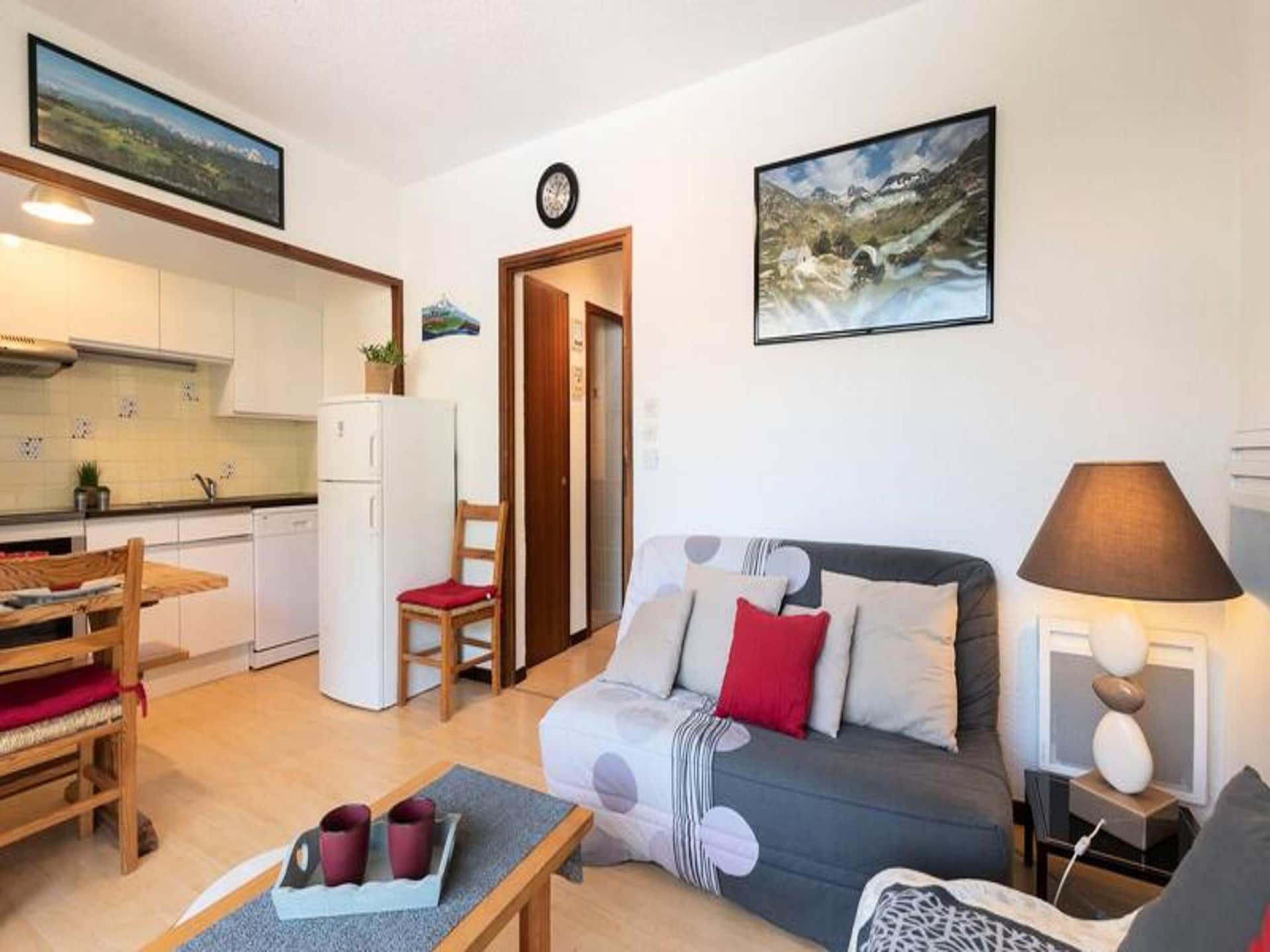 Zuidgericht appartement met panoramisch Pyreneeën uitzicht in Saint Lary - foto 12