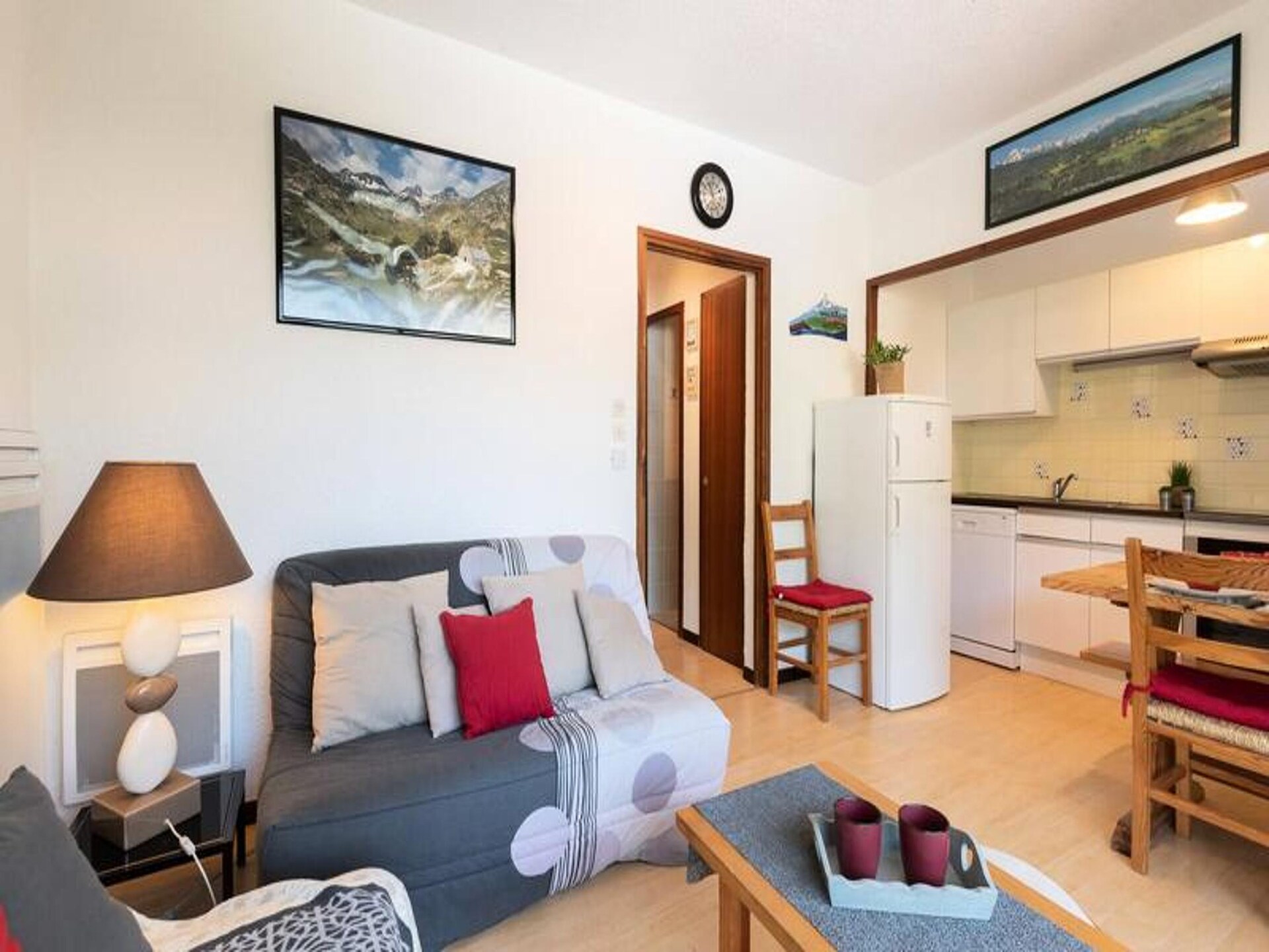 Zuidgericht appartement met panoramisch Pyreneeën uitzicht in Saint Lary - foto 15
