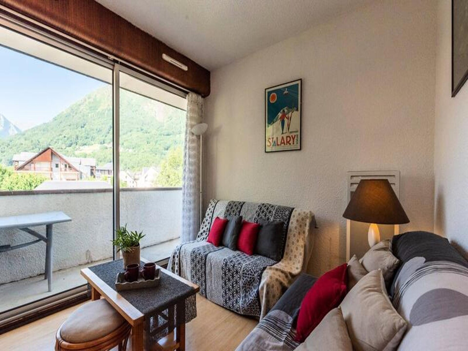 Zuidgericht appartement met panoramisch Pyreneeën uitzicht in Saint Lary - foto 19