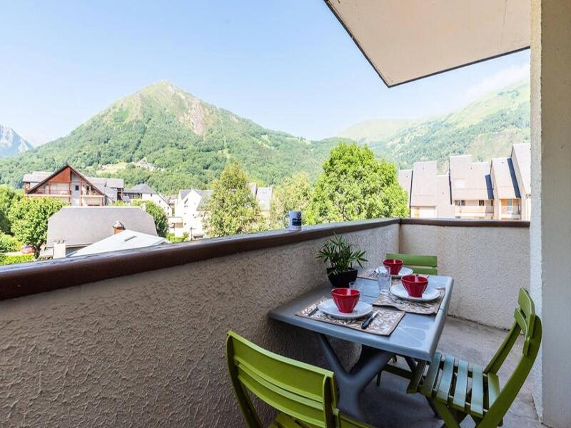 Zuidgericht appartement met panoramisch Pyreneeën uitzicht in Saint Lary - foto 16