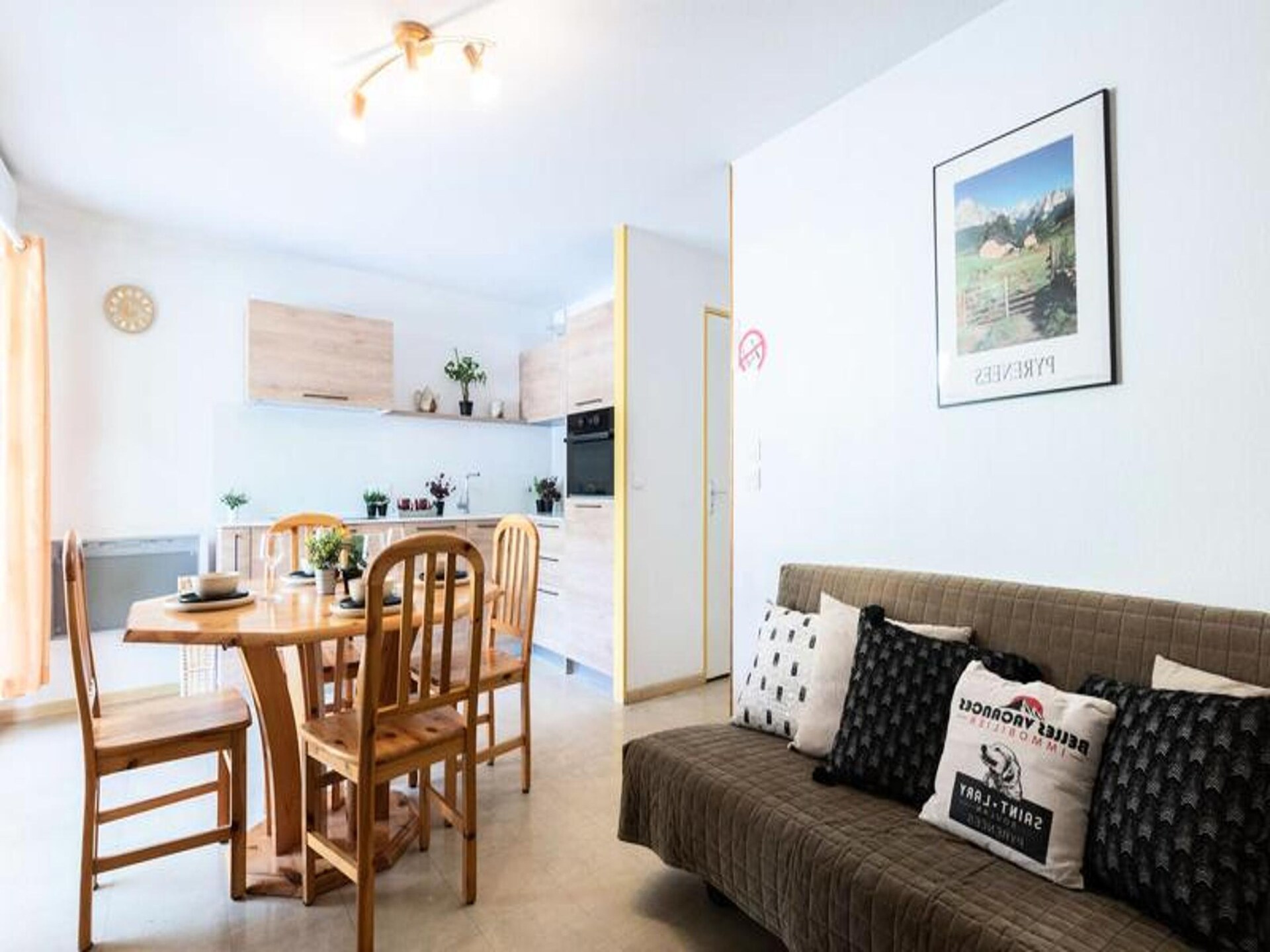 Ruim appartement voor 7 personen met balkon en uitzicht in Saint-Lary-Soulan - foto 9