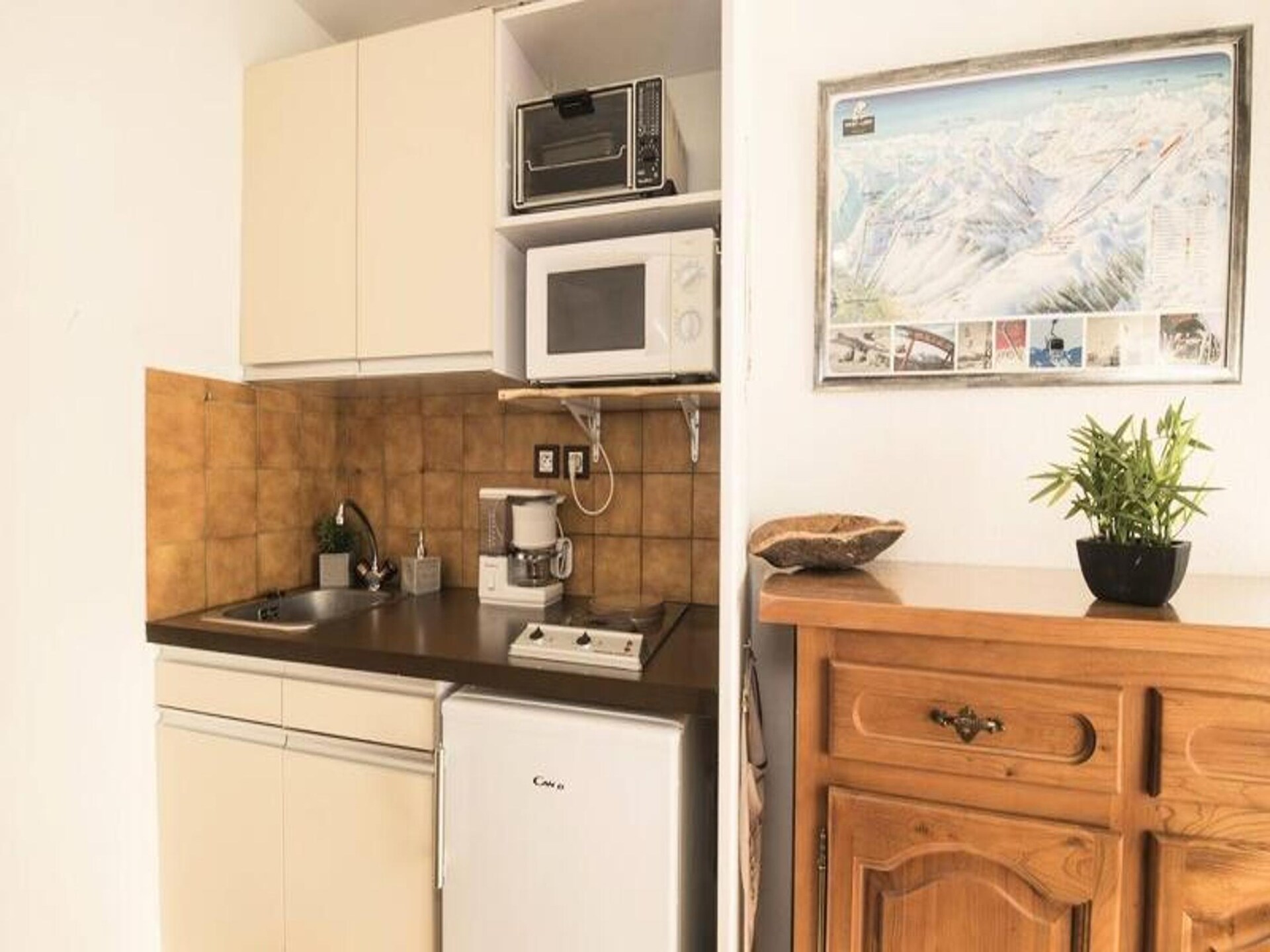 Knus appartement op 1e verdieping met balkon, vlakbij centrum Saint-Lary - foto 14
