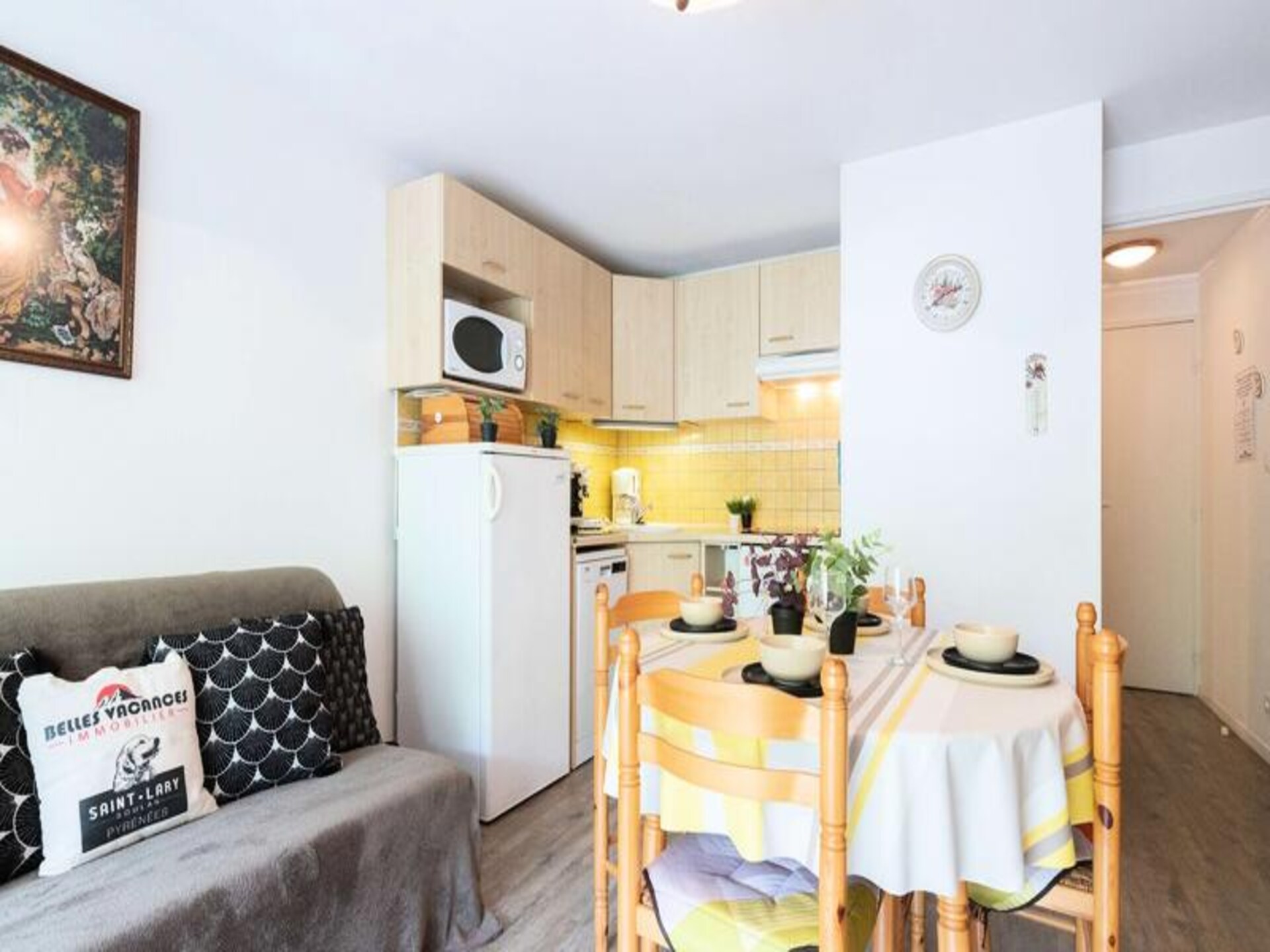 Knus appartement op loopafstand van de gondel in Saint Lary Soulan - foto 5