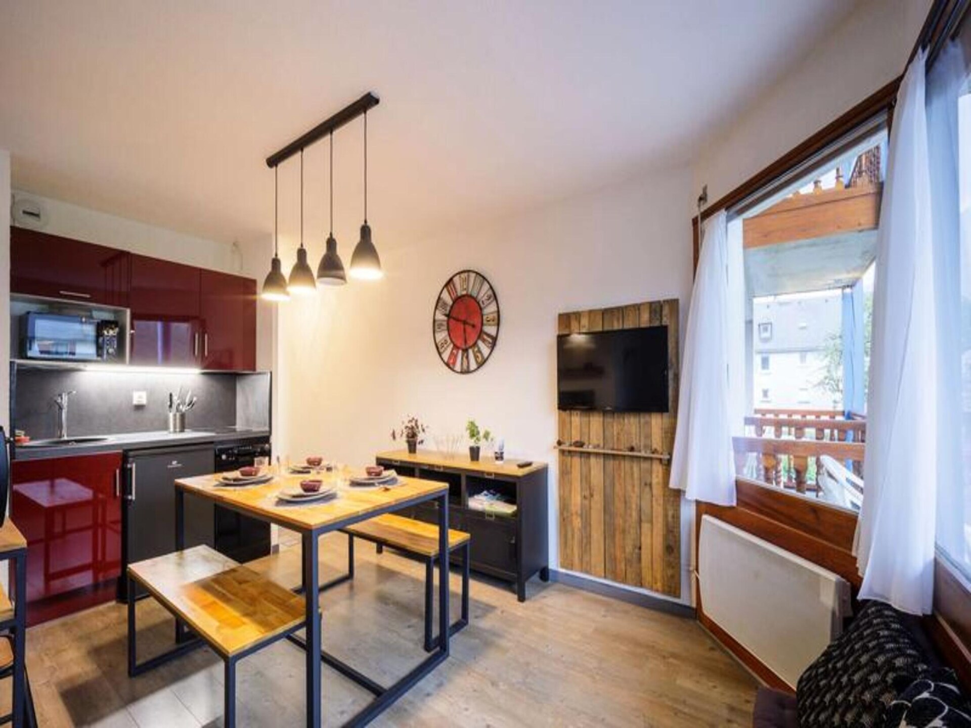 Knus appartement voor 6 personen vlakbij de gondel in Saint-Lary - foto 6