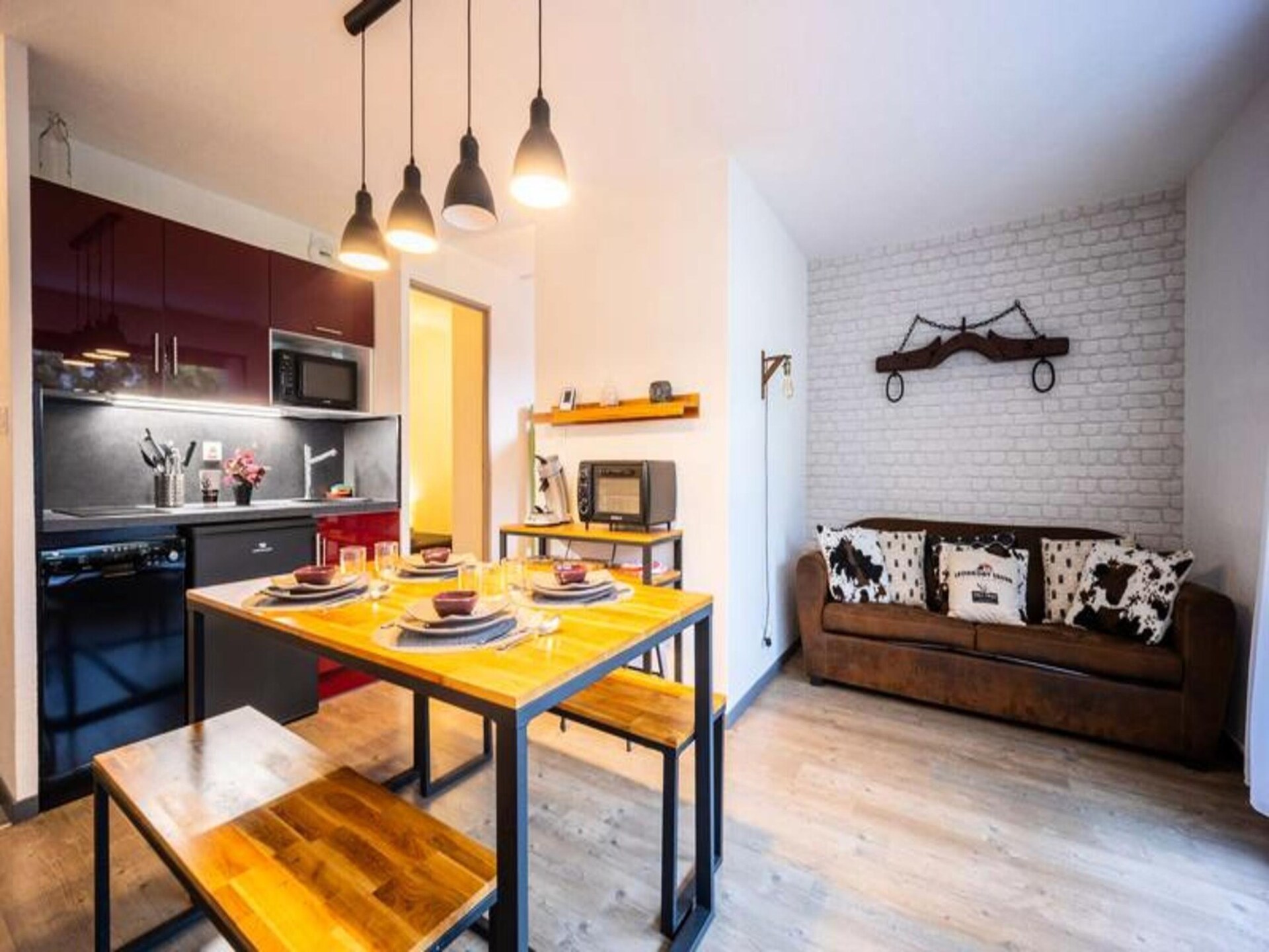 Knus appartement voor 6 personen vlakbij de gondel in Saint-Lary - foto 9
