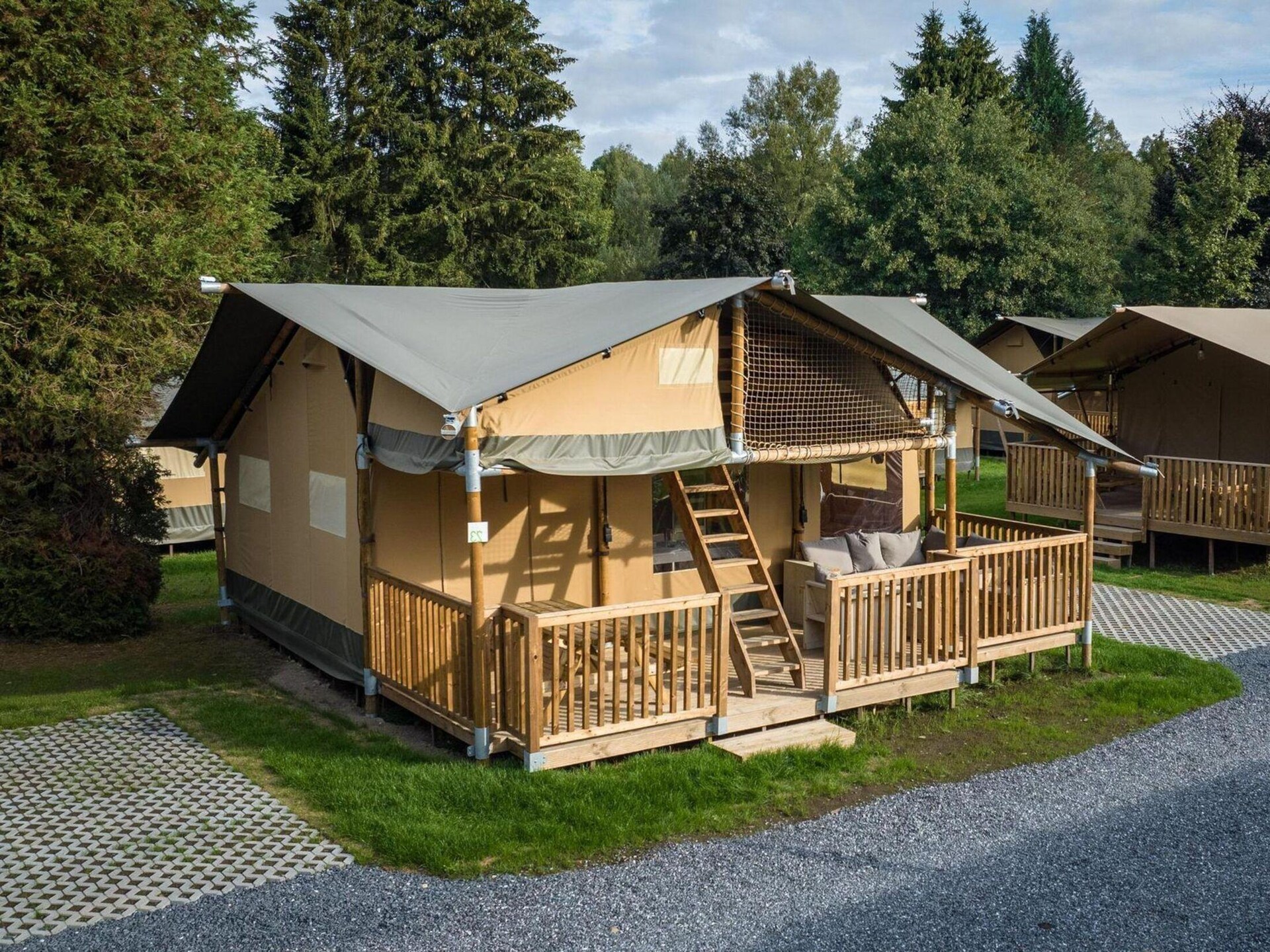 Ruime glampingtent voor 8 personen in de Ardennen bij Signy-l’Abbaye - foto 20