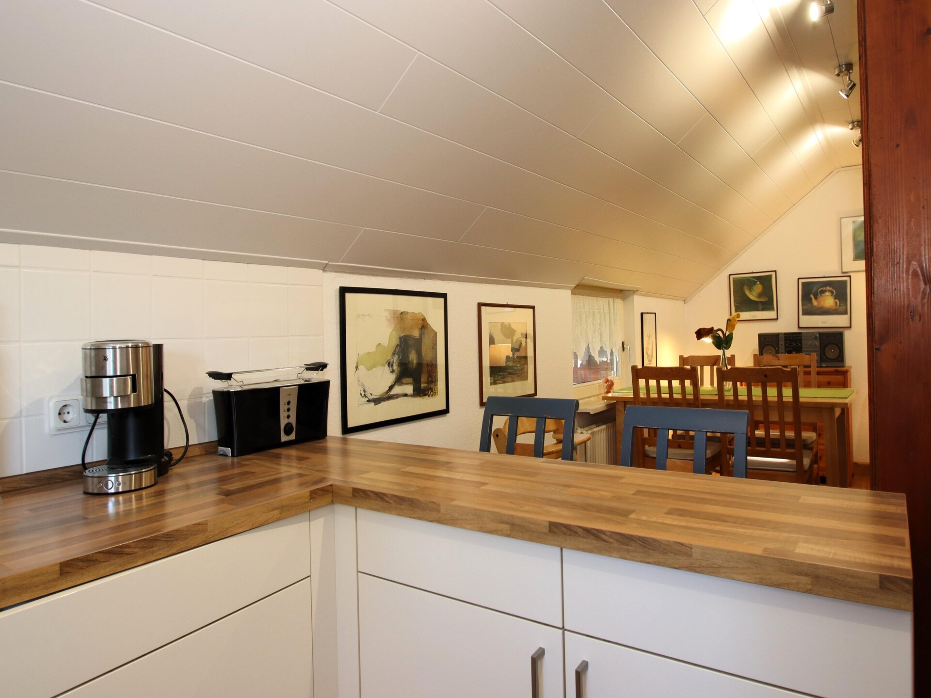 Rustiek appartement Deichblick vlakbij strand Burhave - foto 7