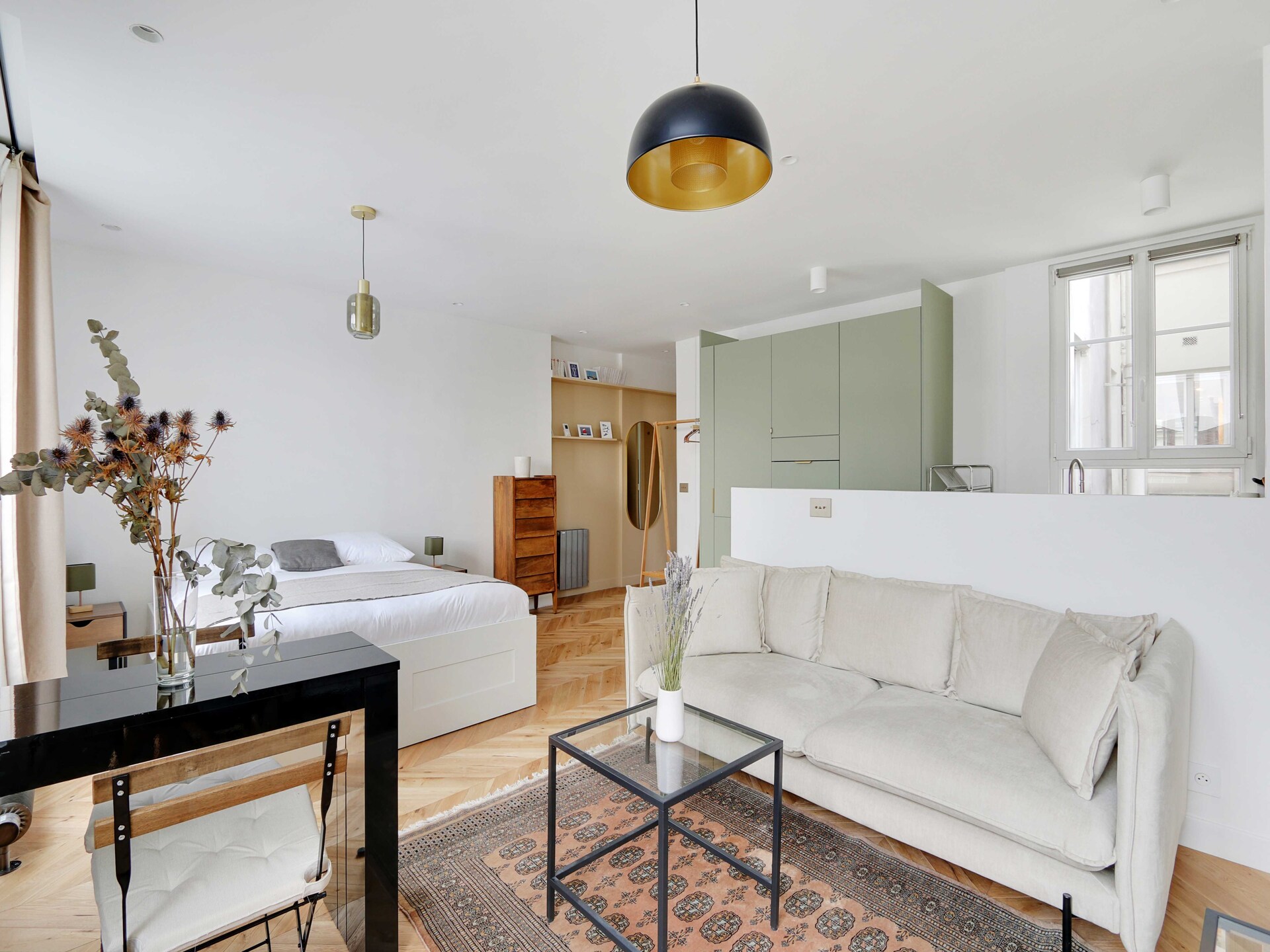 Compacte Parijse studio voor 2 personen vlakbij metro Colonel Fabien - foto 8