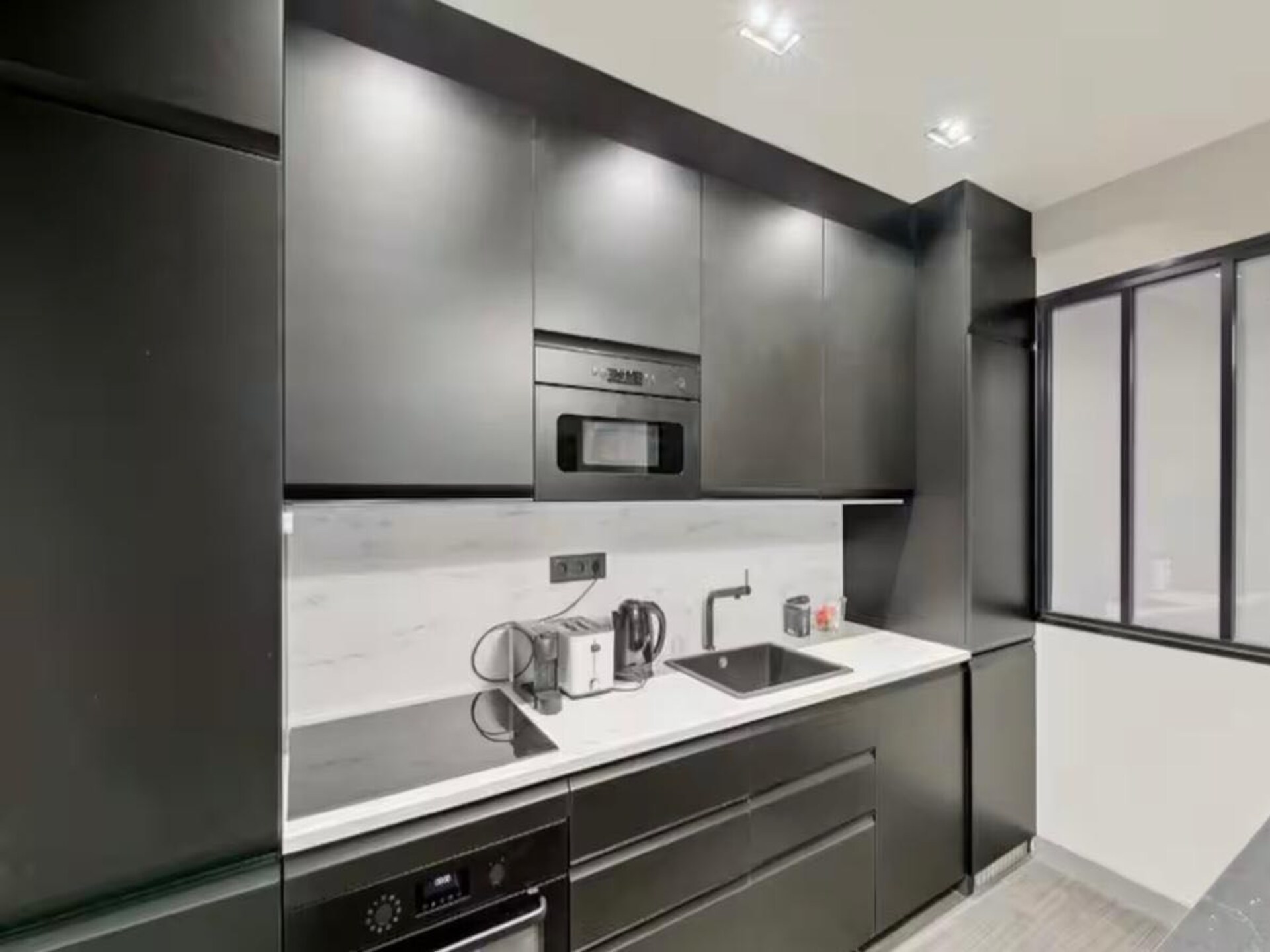 Designappartement 70m² in de Marais, vlakbij metro Rambuteau - foto 8