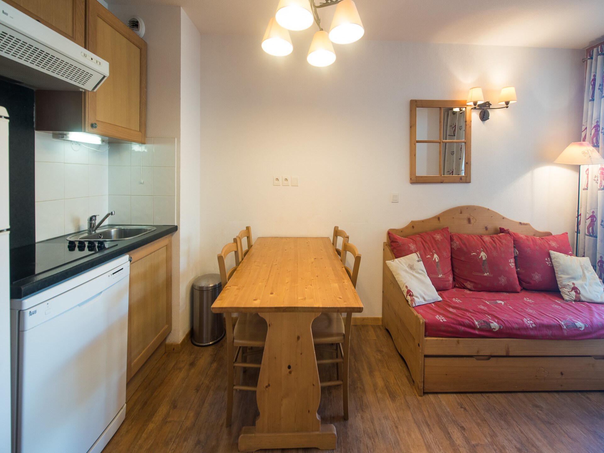 Knus appartement met balkon en bergzicht in Orcières, 100m van de skilift - foto 3