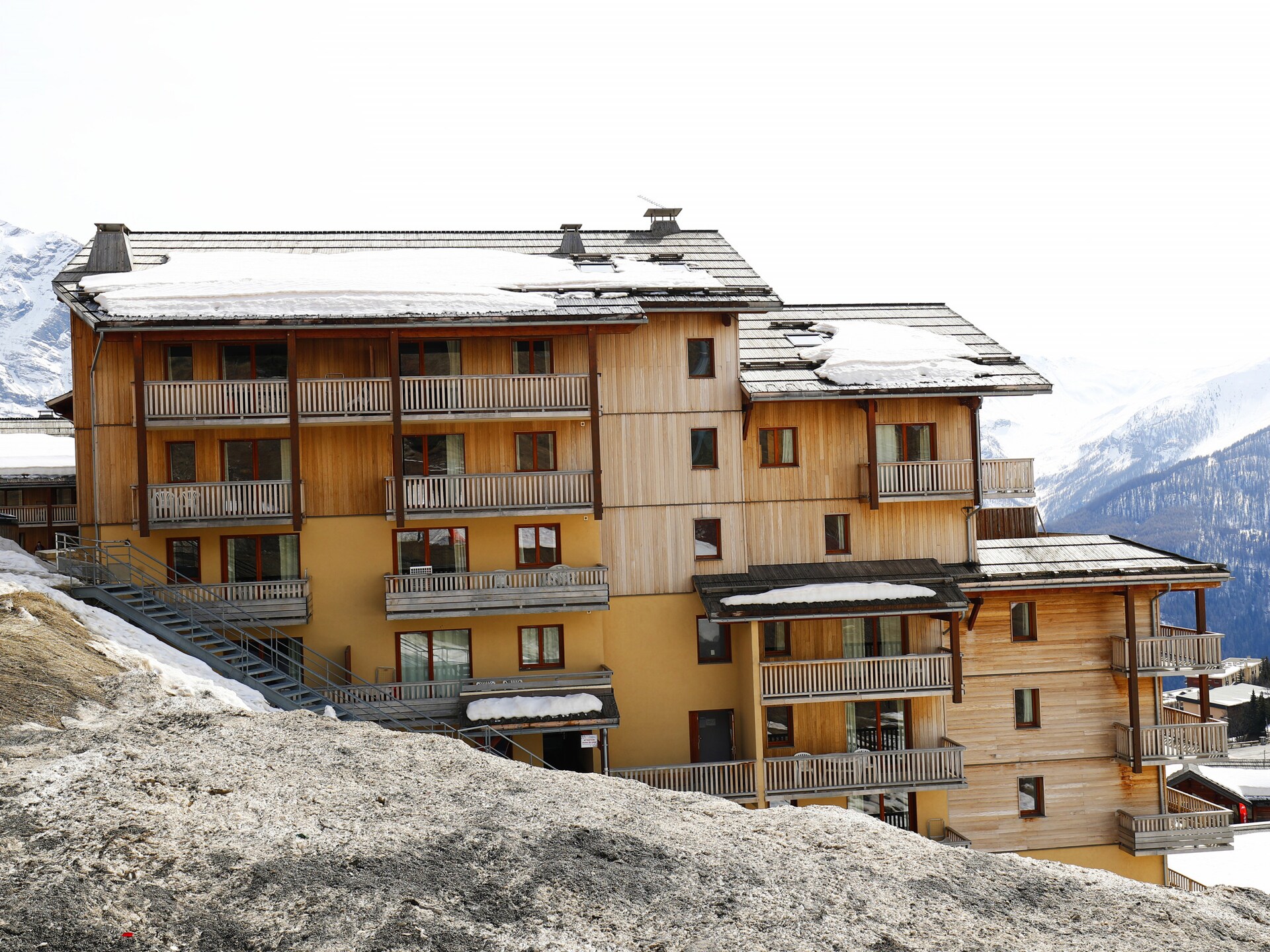 Knus appartement met balkon en bergzicht in Orcières, 100m van de skilift - foto 13