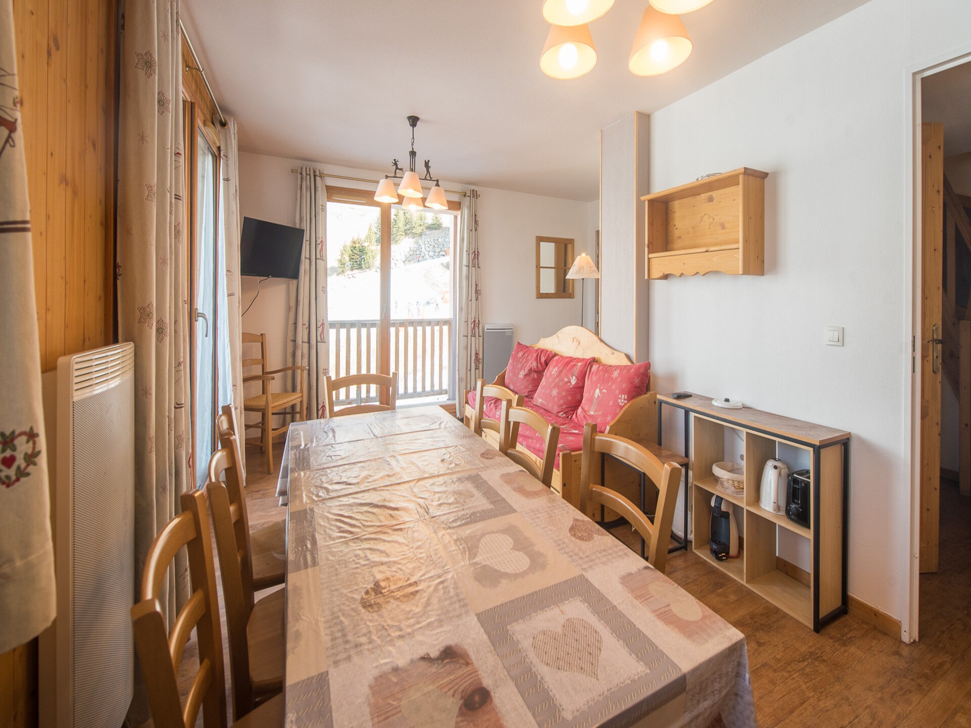Appartement 55m² aan de piste in Orcières voor 8 personen - foto 4