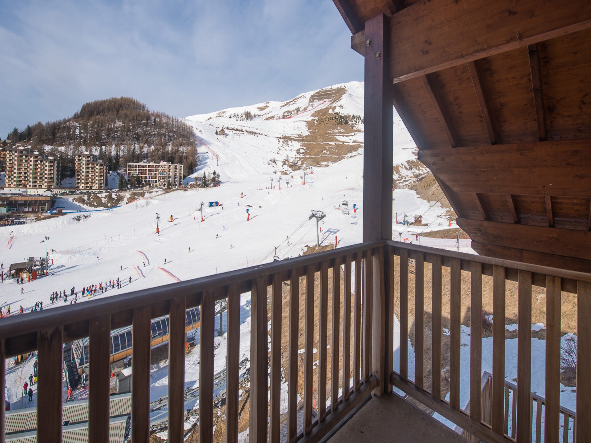Appartement 55m² aan de piste in Orcières voor 8 personen - foto 11