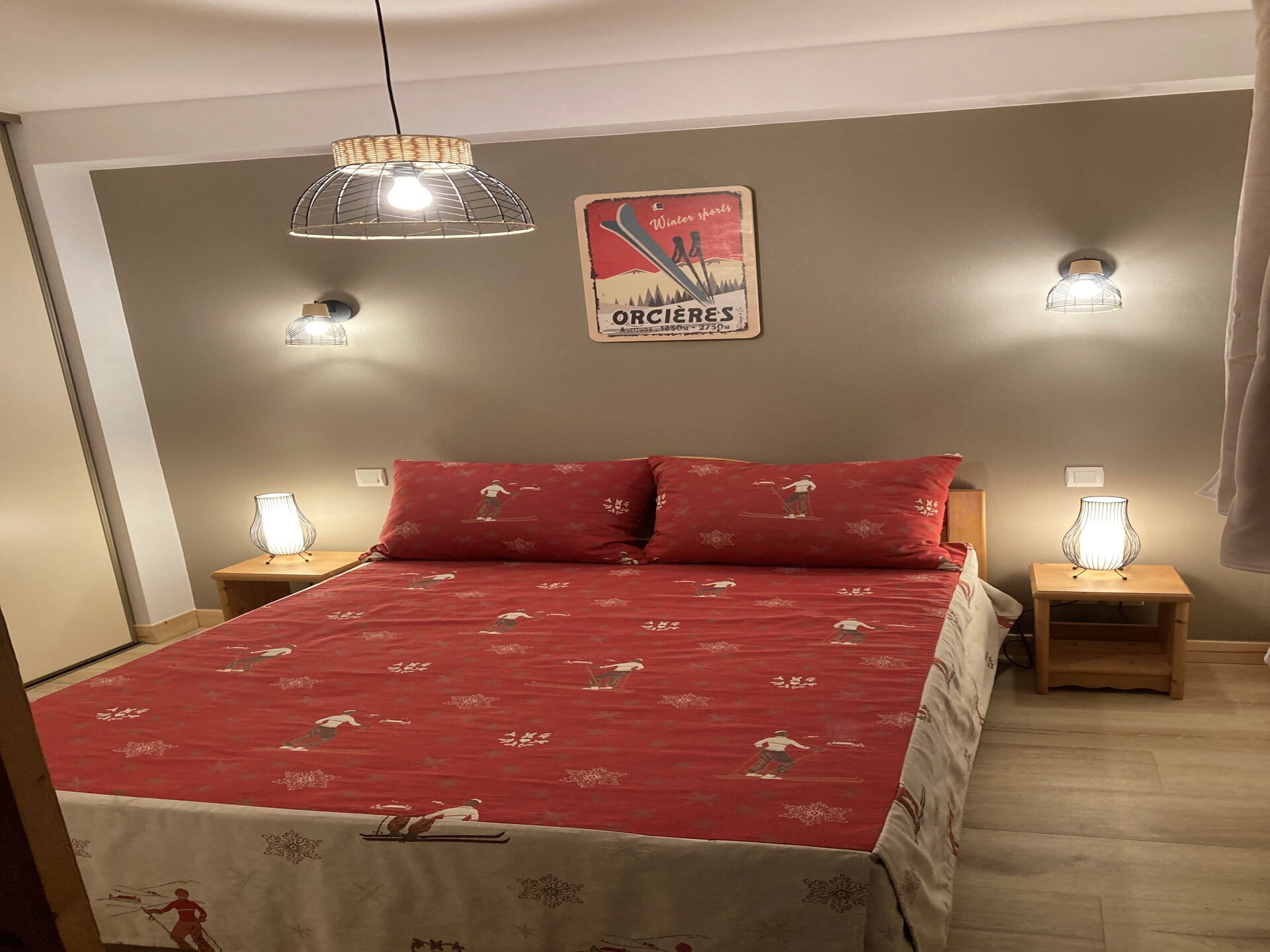 Sfeervol appartement aan de piste in Orcières | 6 personen, balkon met bergzicht - foto 4