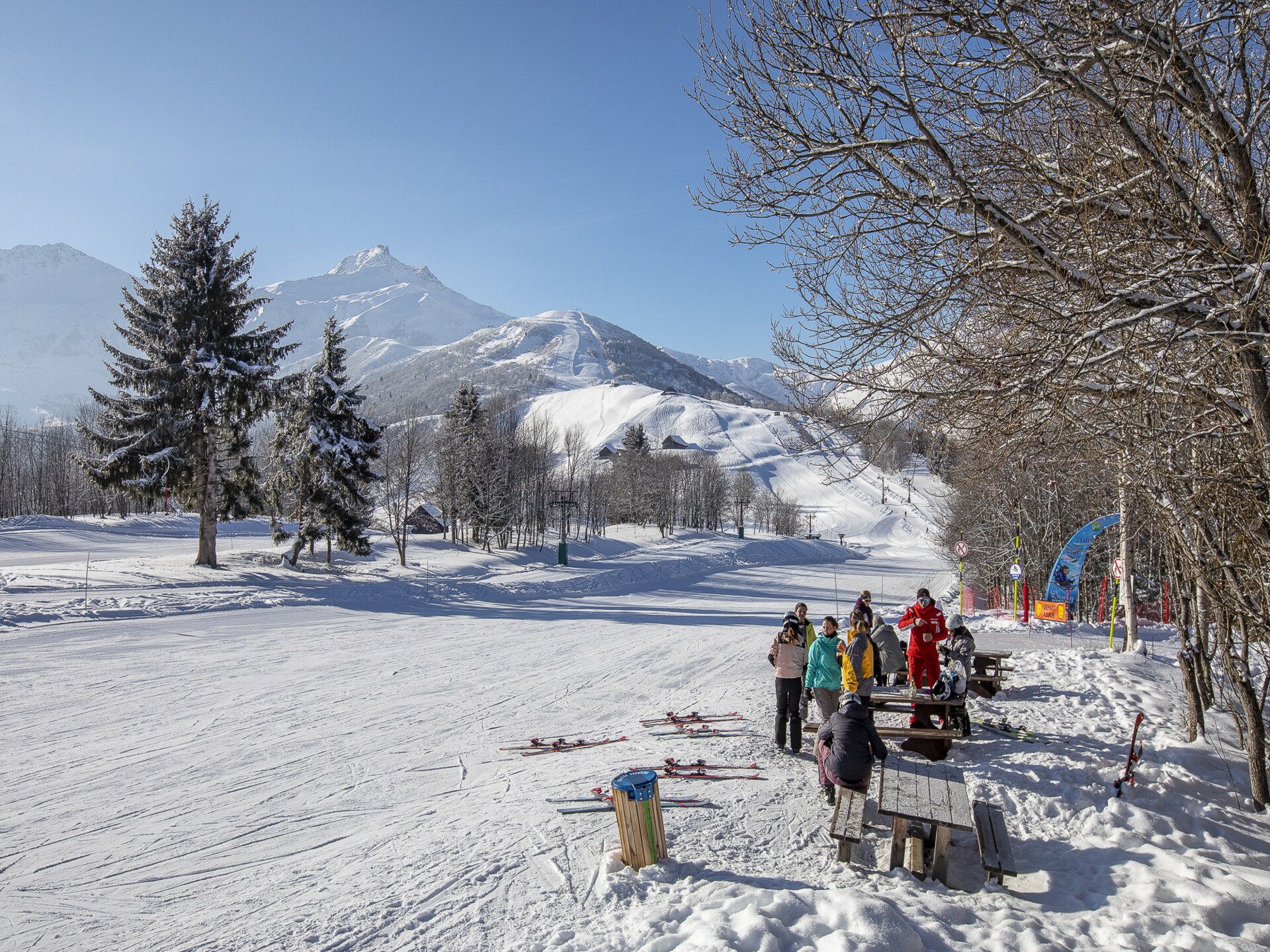 Knusse studio voor 3 personen direct aan de skipiste in Doucy - foto 22