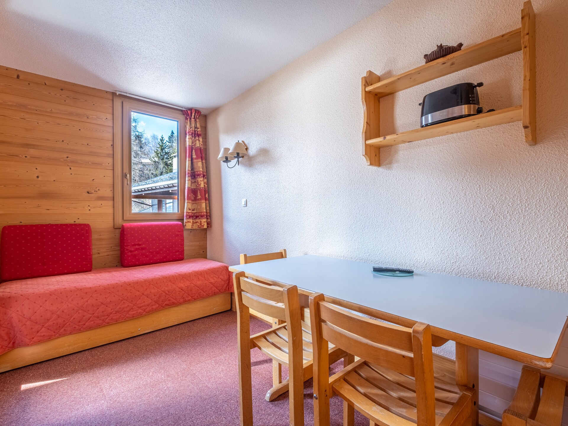 Aan de piste: Gezellige studio in het centrum van Doucy - foto 8