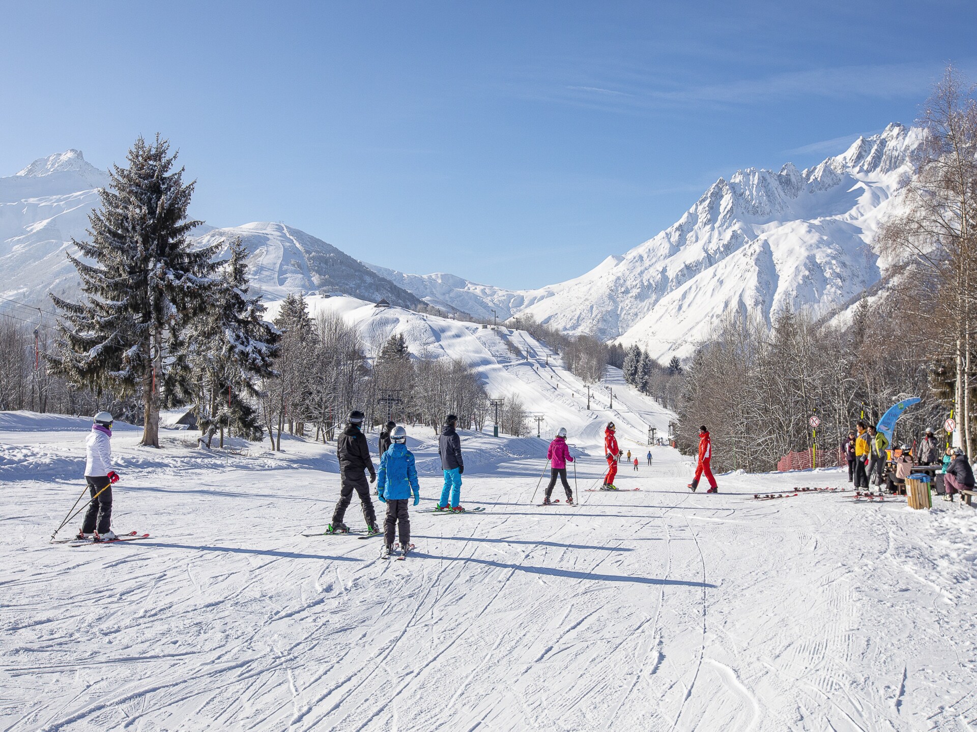 Aan de piste: Gezellige studio in het centrum van Doucy - foto 25