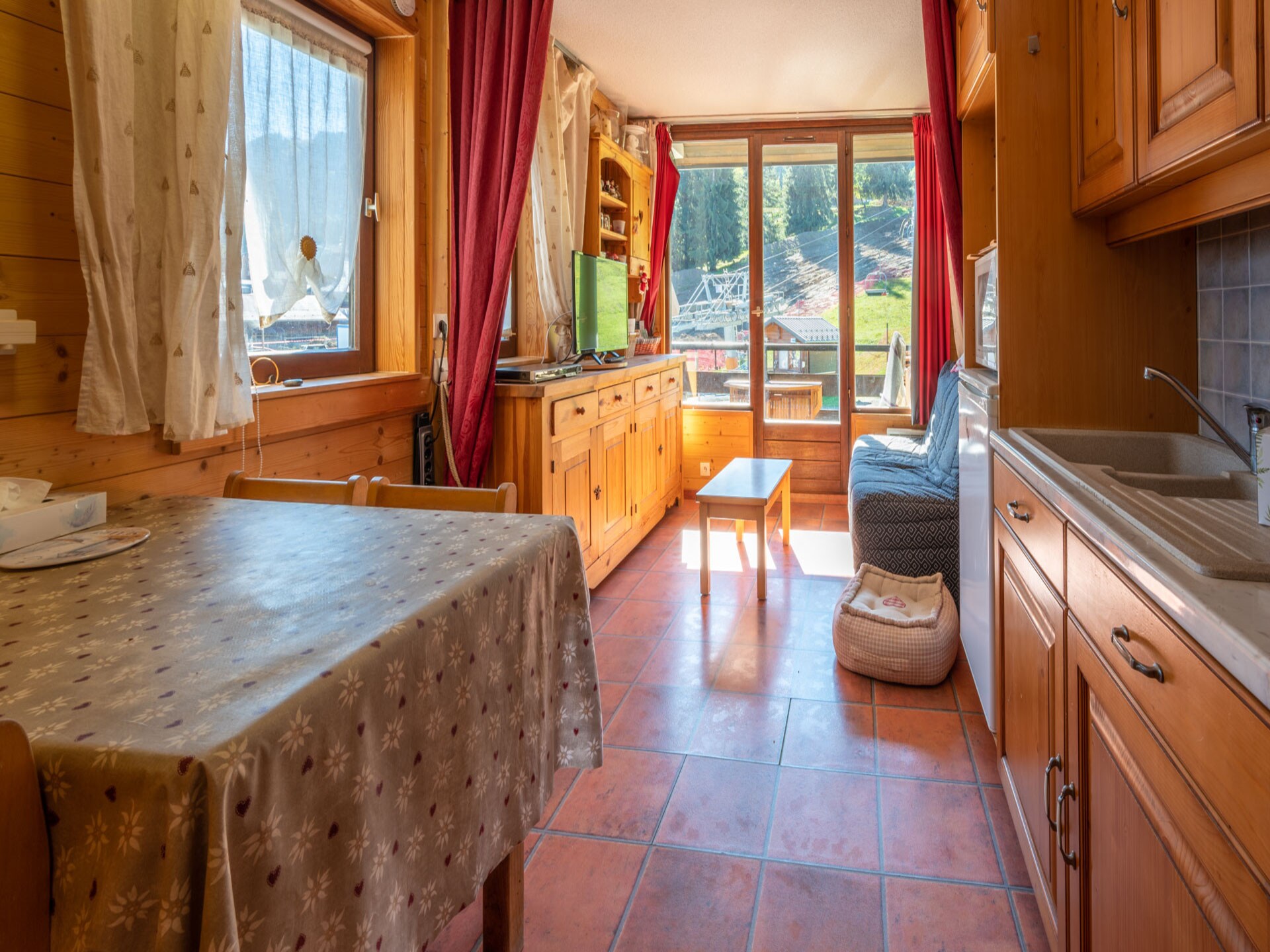 Licht appartement op 50m van de piste en het centrum in Morillon - foto 3