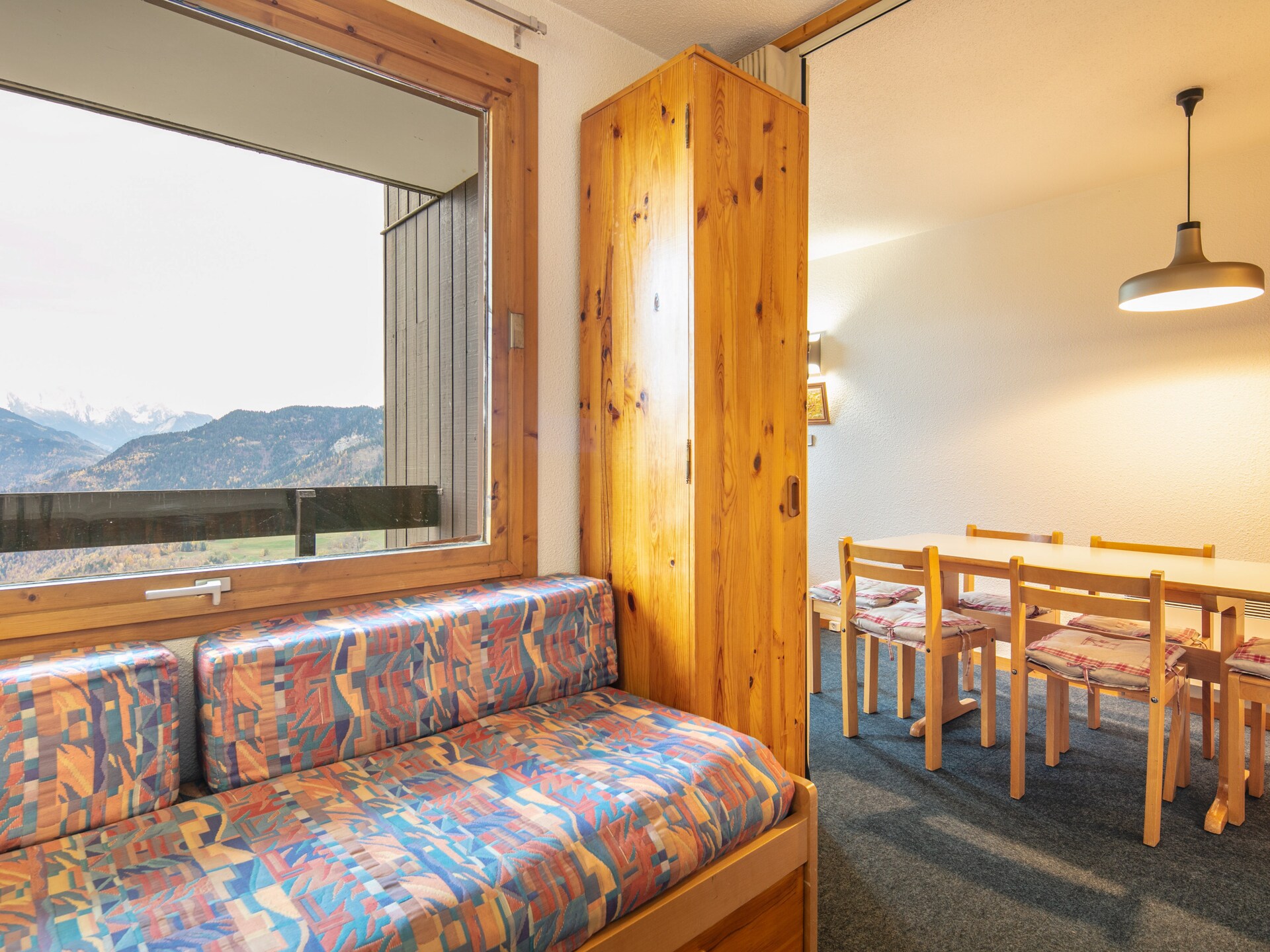 Studio direct aan de piste in Doucy, 4 personen - foto 1