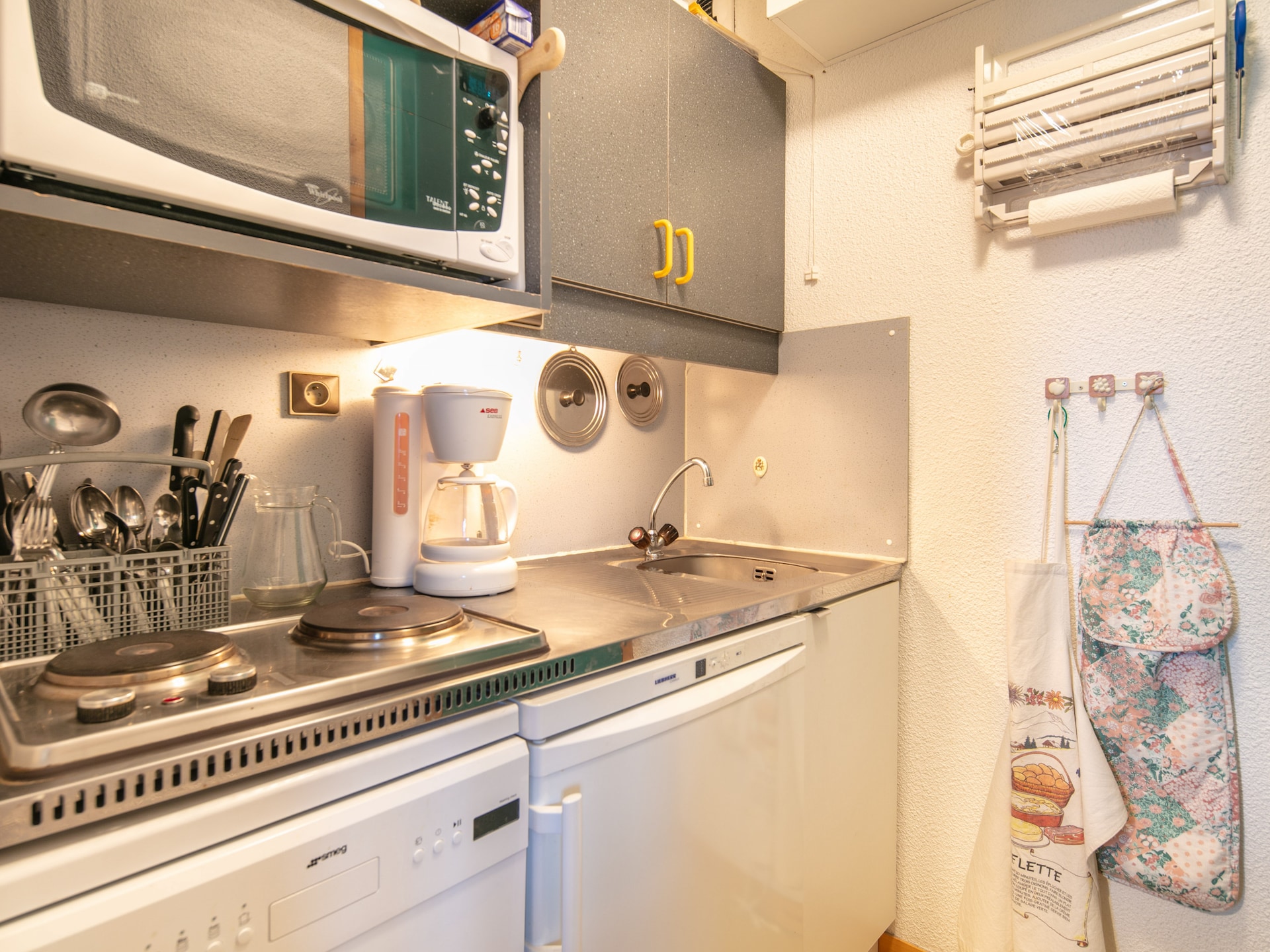 Studio direct aan de piste in Doucy, 4 personen - foto 3