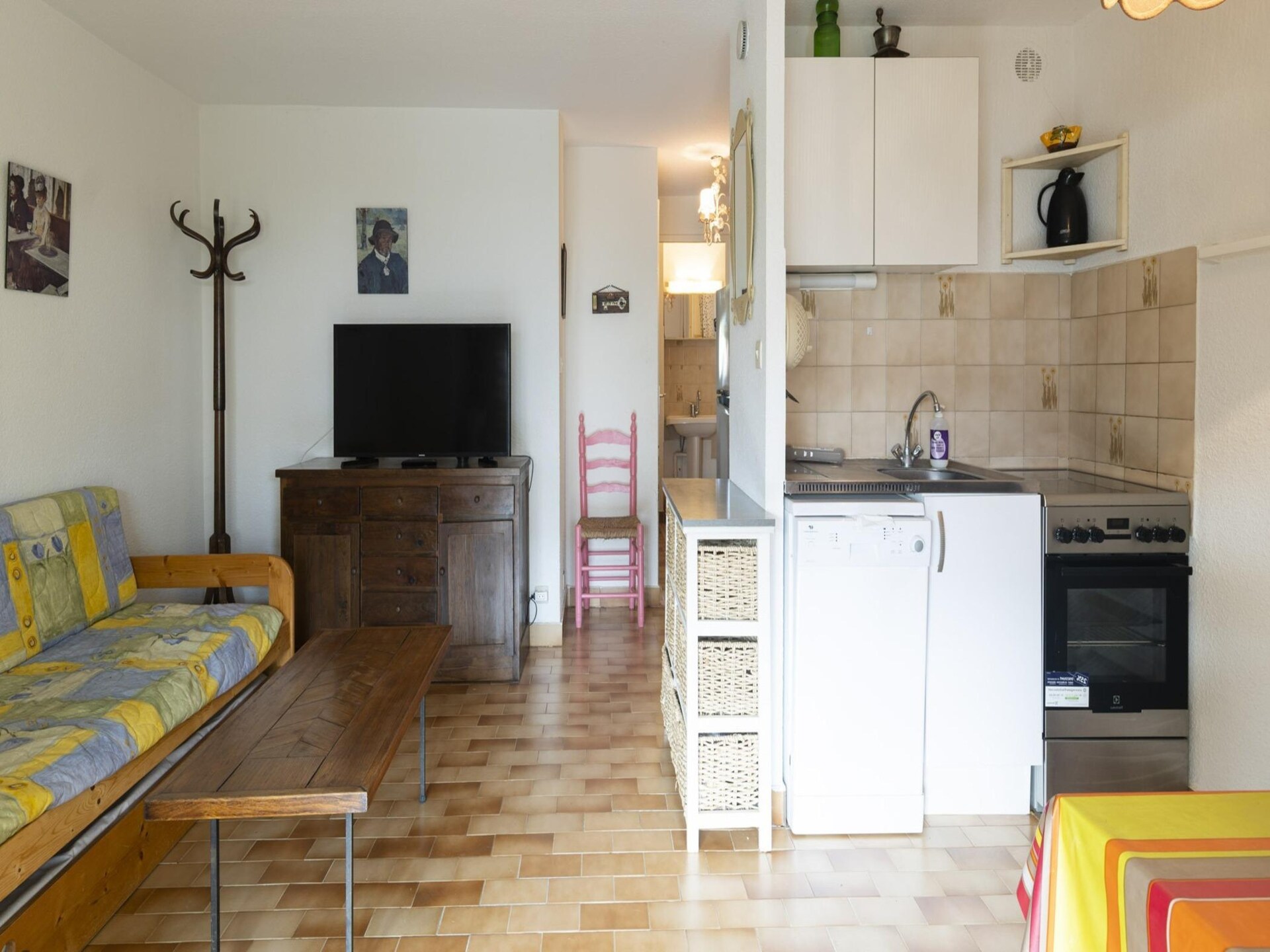 Licht appartement in Agde met zwembad, 1 km van strand en centrum - foto 9