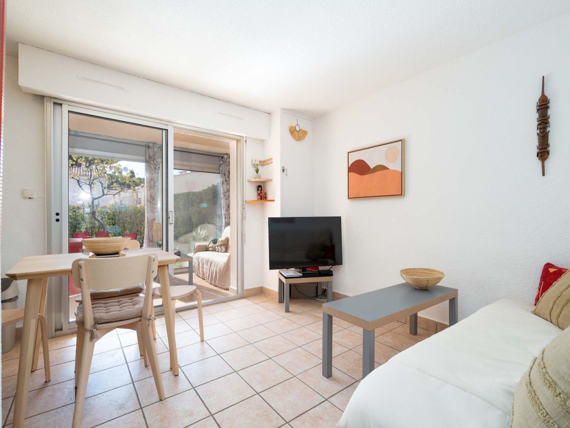 Licht appartement met tuin en zwembad, op 1 km van strand en centrum Agde - foto 2