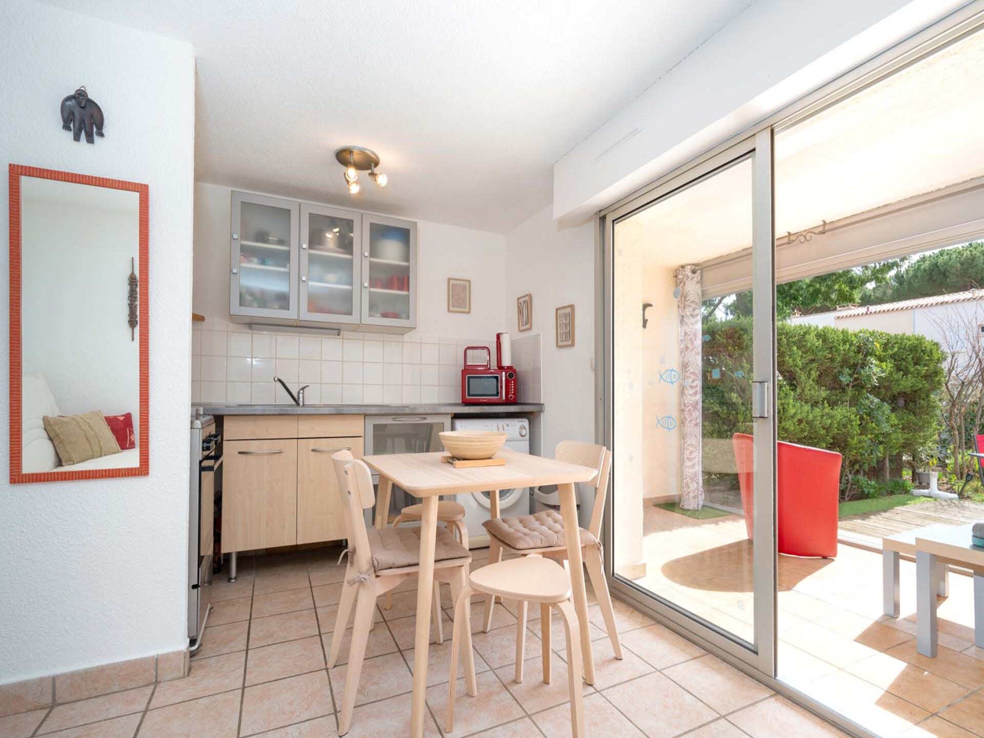 Licht appartement met tuin en zwembad, op 1 km van strand en centrum Agde - foto 8