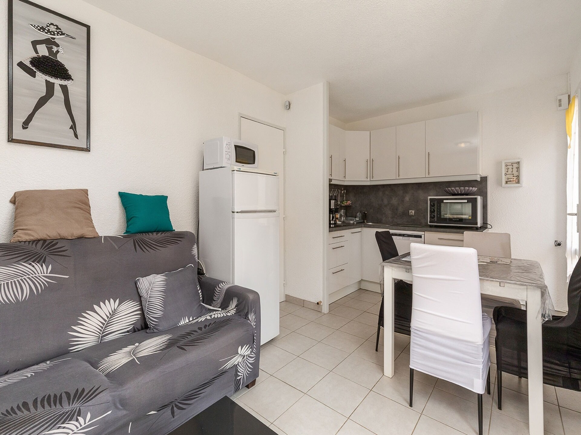 Licht appartement met tuin en zwembad, op 1 km van strand en centrum Agde - foto 3