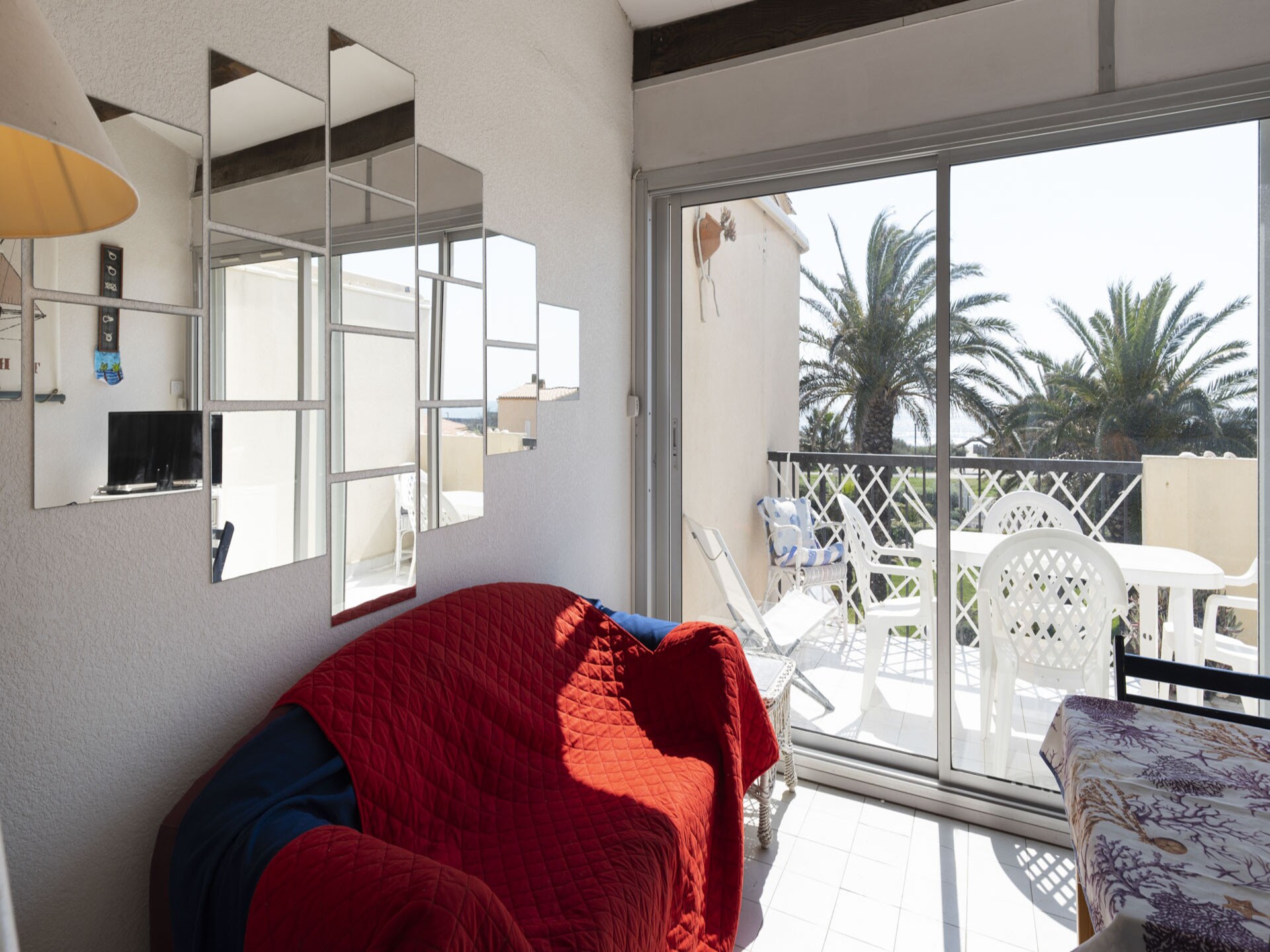 Licht appartement op 50m van het strand in Agde met zwembad - foto 6