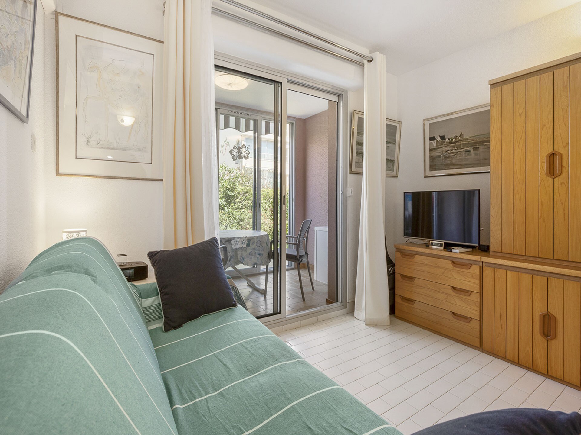Santa Monica 2 E: Gezellig appartement met tuin, 200m van strand en centrum Agde - foto 2
