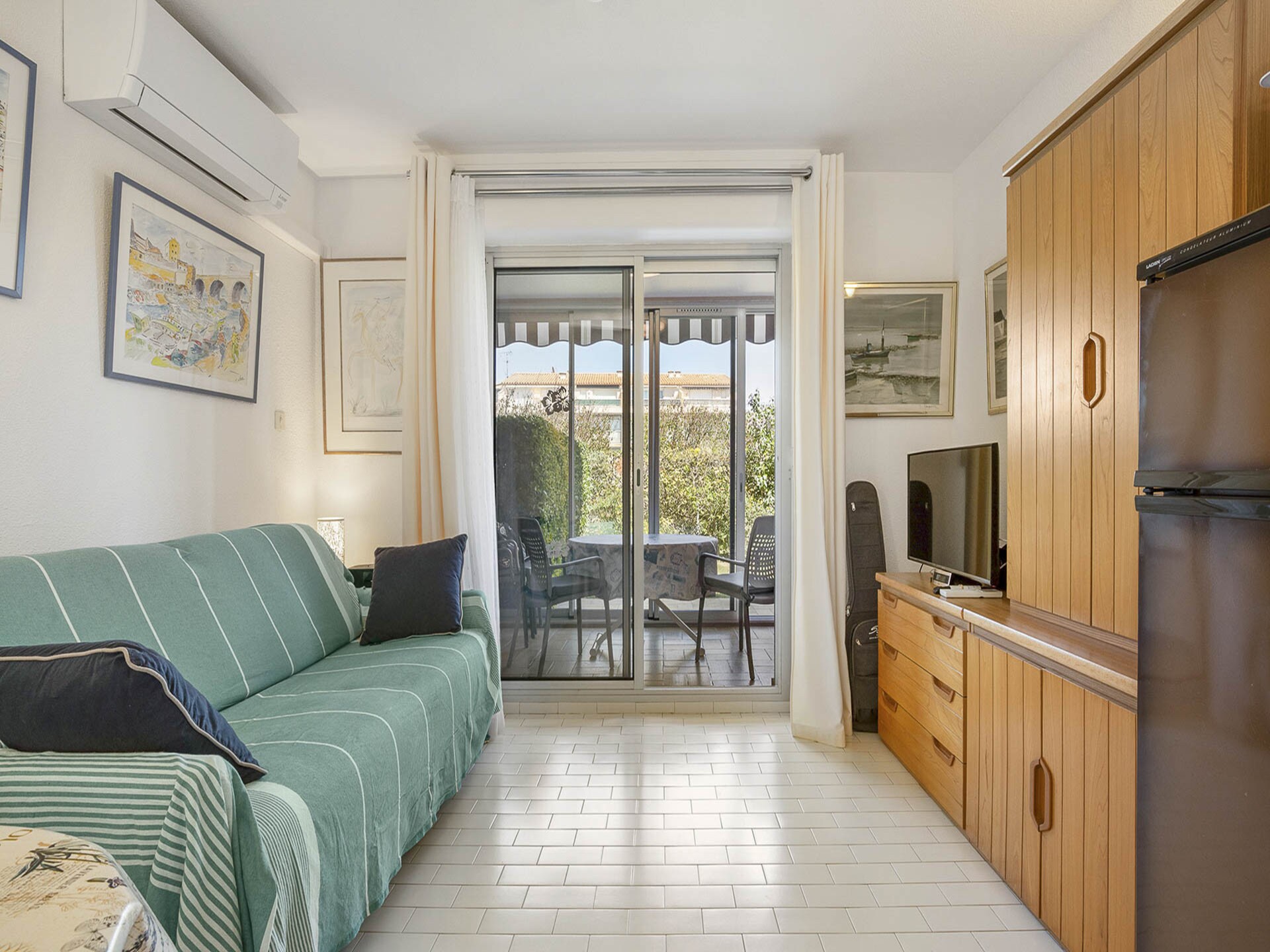 Santa Monica 2 E: Gezellig appartement met tuin, 200m van strand en centrum Agde - foto 7