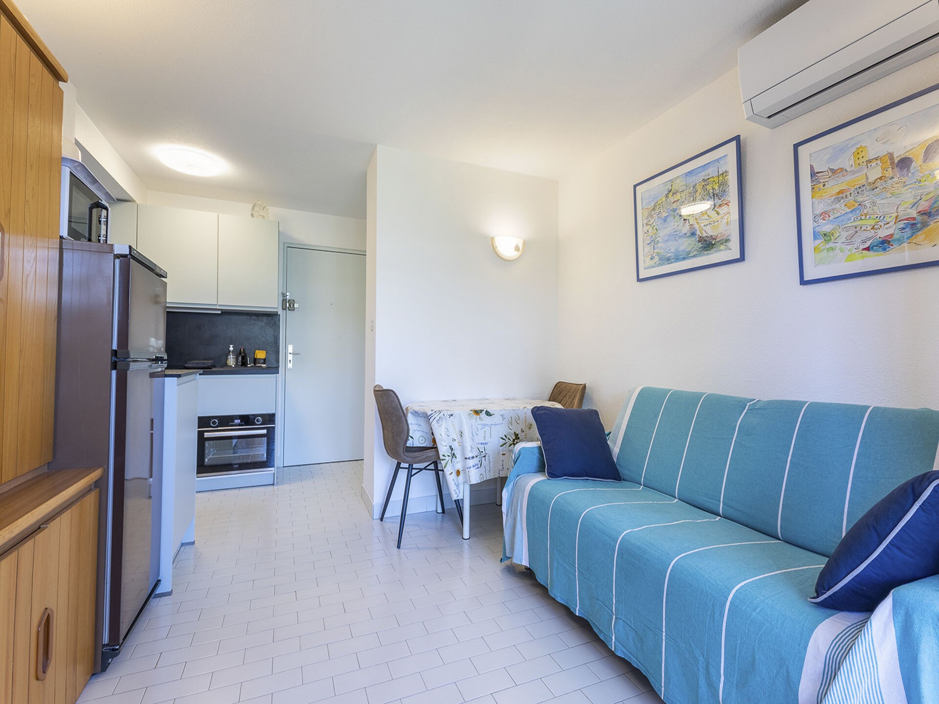 Santa Monica 2 E: Gezellig appartement met tuin, 200m van strand en centrum Agde - foto 8