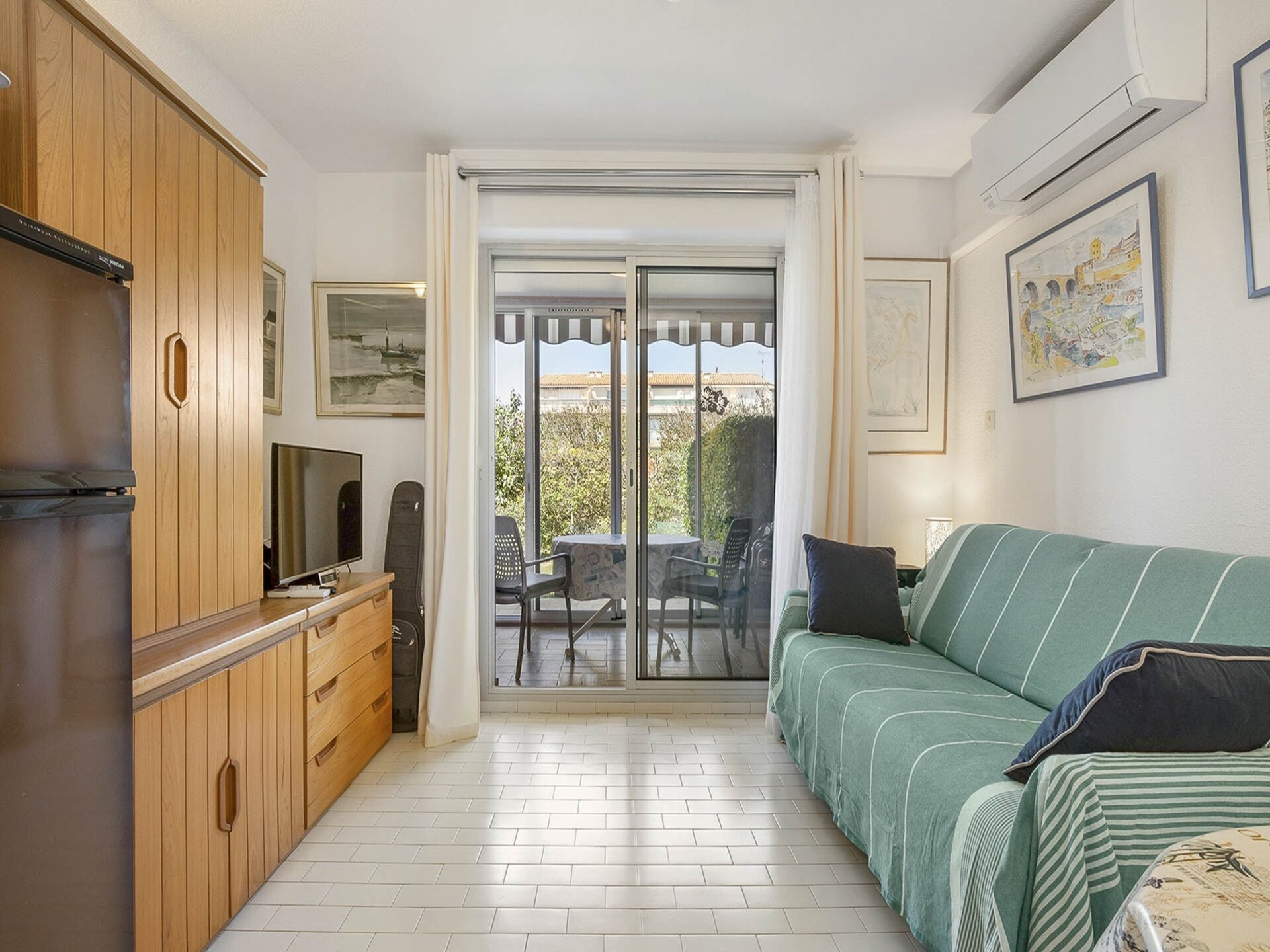 Santa Monica 2 E: Gezellig appartement met tuin, 200m van strand en centrum Agde - foto 11