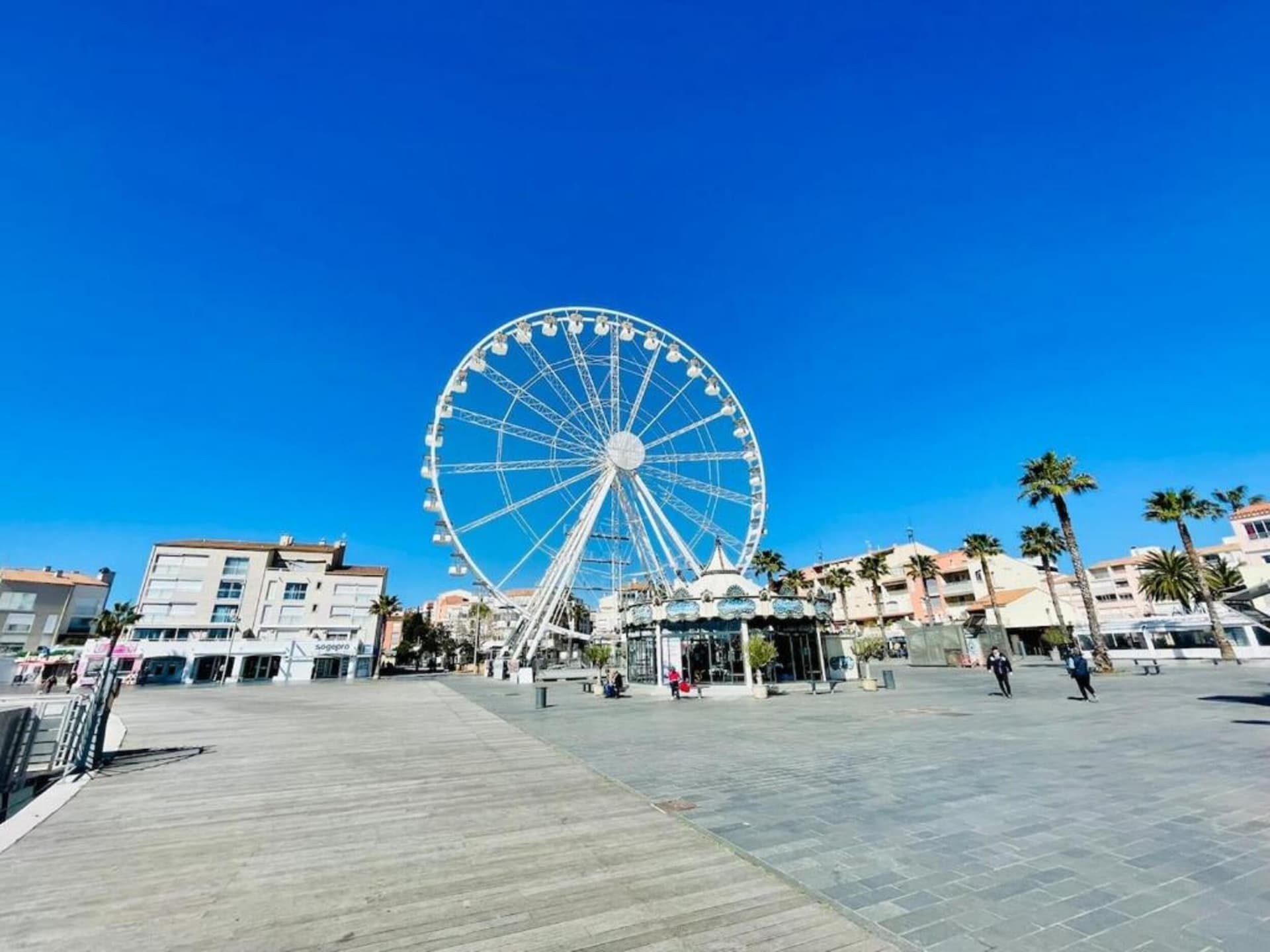 Aan het strand: Licht appartement in centrum van Agde voor 5 personen - foto 17