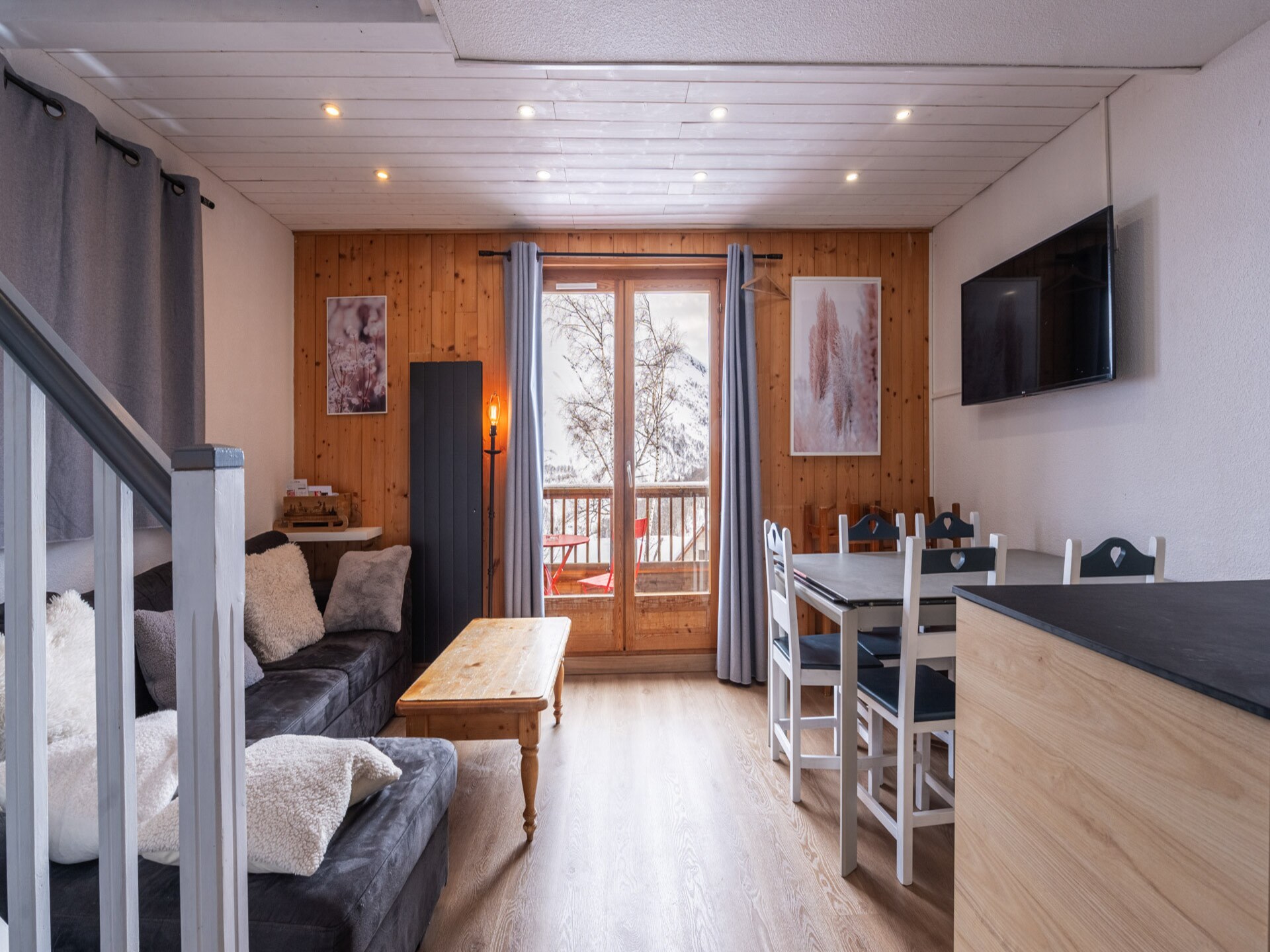 Aan de piste: Ruim appartement voor 8 personen in Saint-Sorlin-d´Arves - foto 8