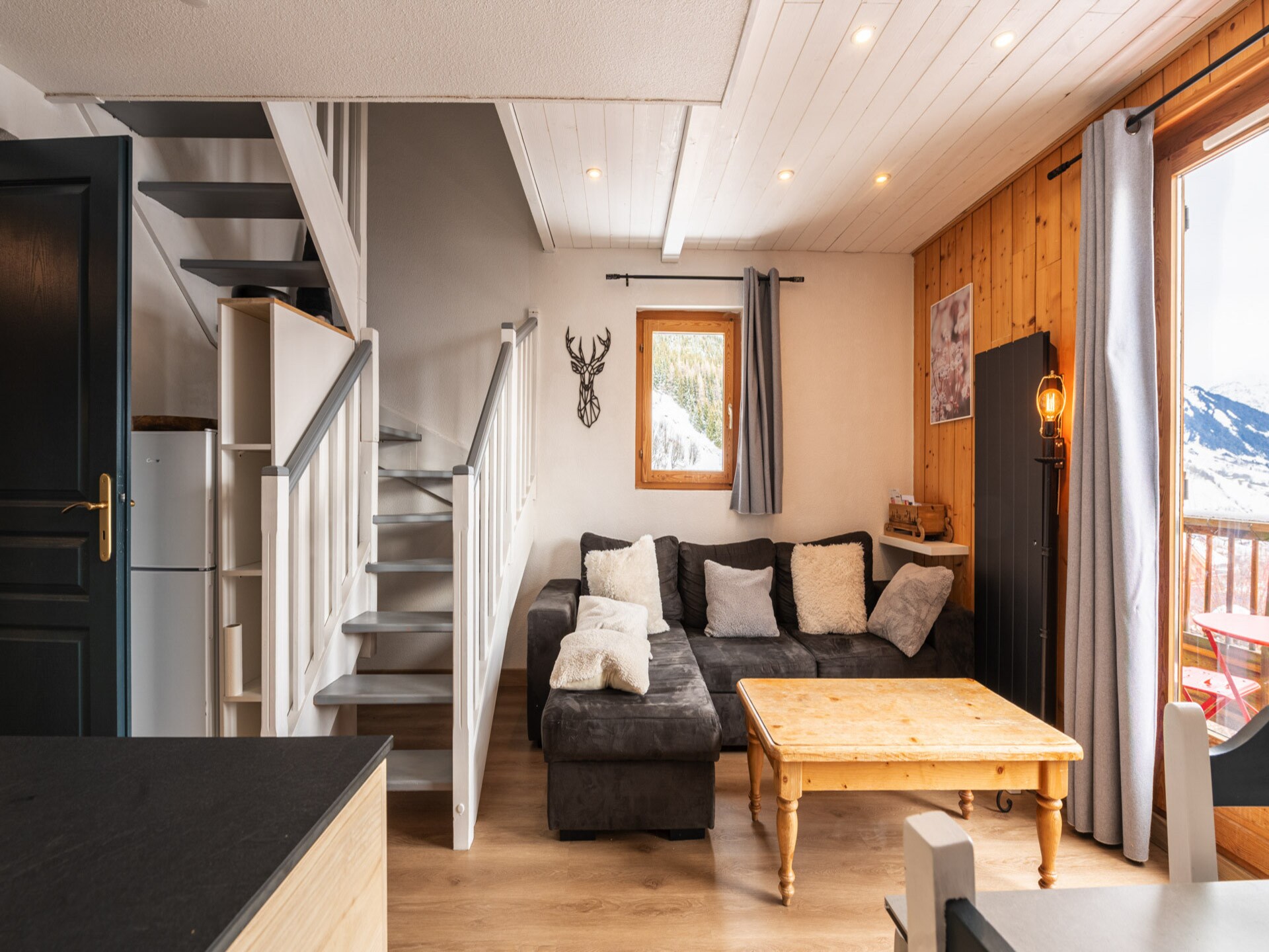 Aan de piste: Ruim appartement voor 8 personen in Saint-Sorlin-d´Arves - foto 13