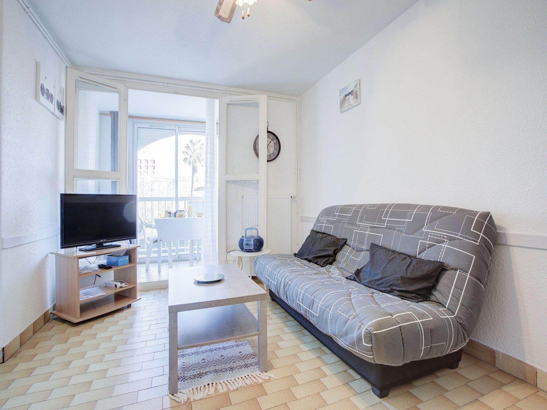 Licht appartement in Agde, 300m van strand en centrum - foto 2