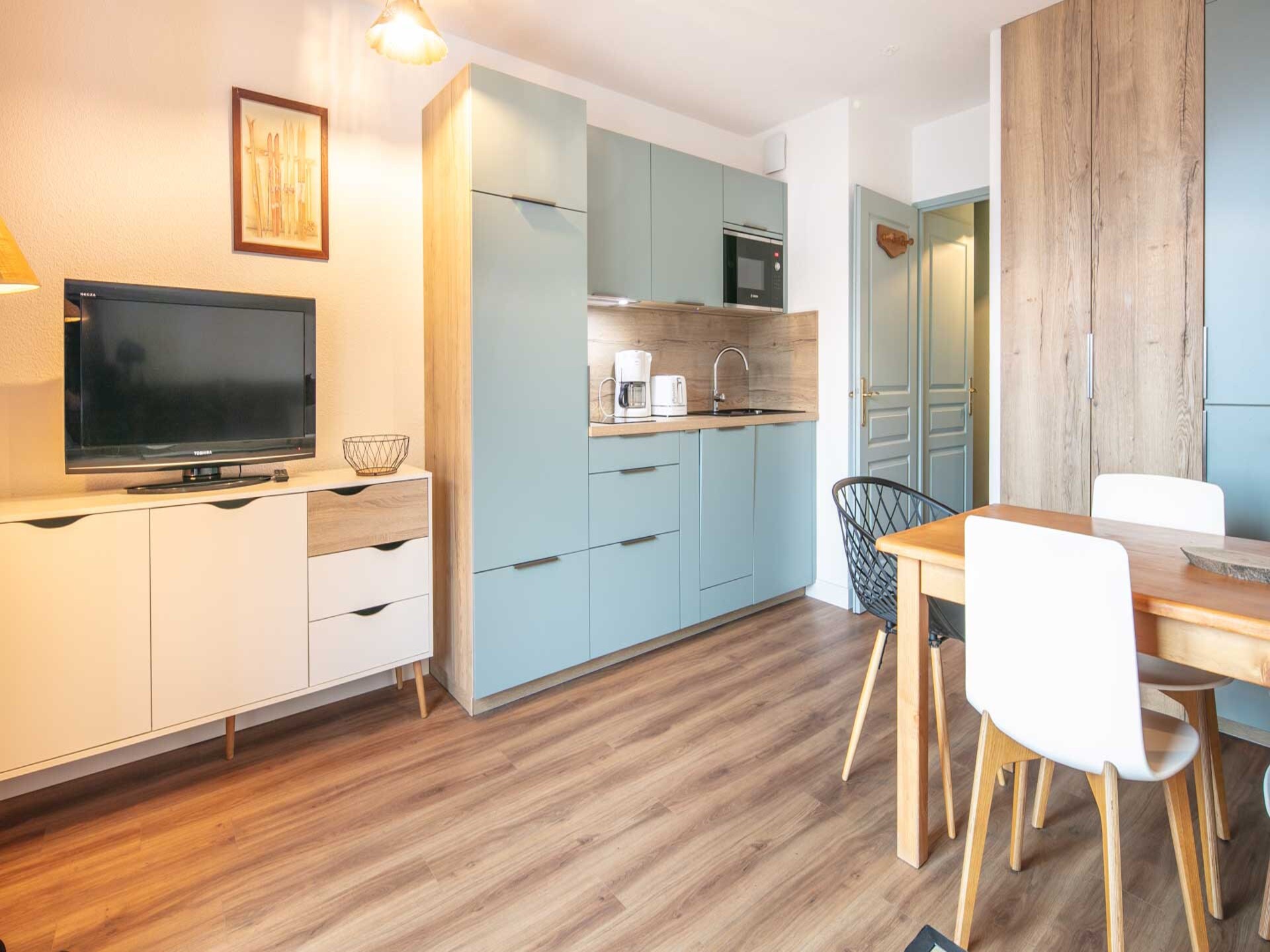 Appartement 42m² aan de piste in Saint-Sorlin-d'Arves voor 6 personen - foto 12