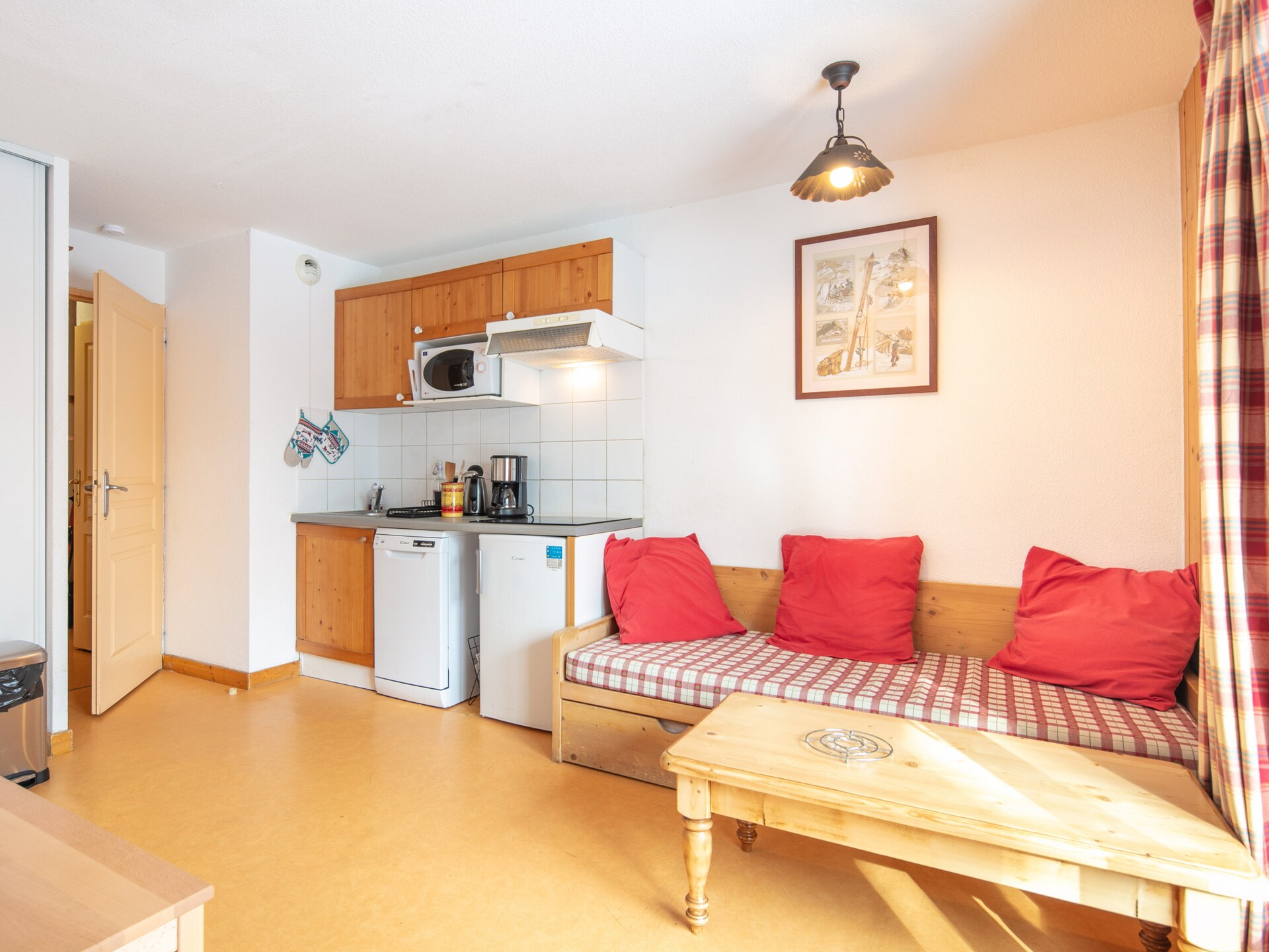 Knus appartement voor 6 personen op 500m van de piste in Saint-Sorlin - foto 7