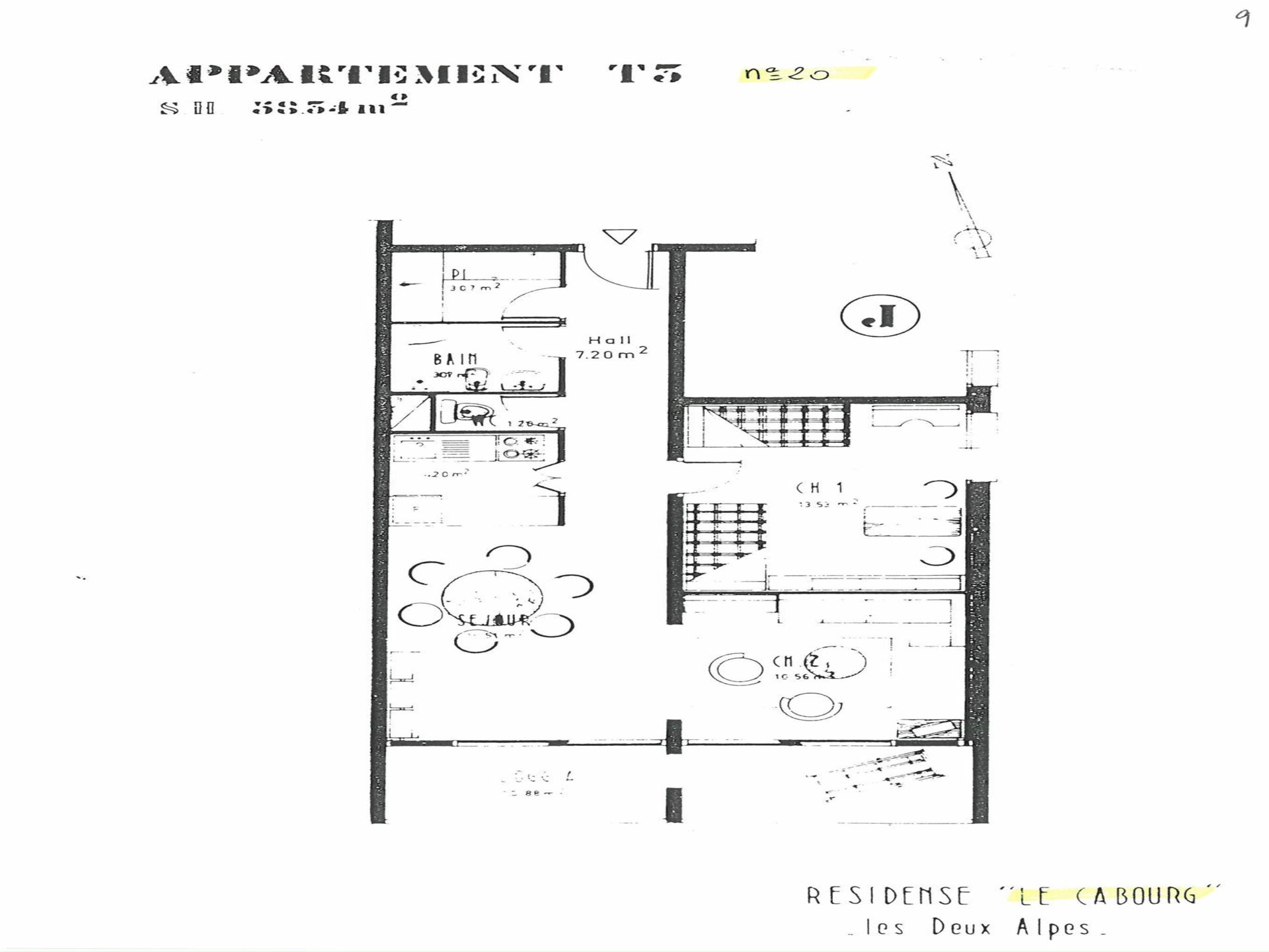 6-persoons appartement aan de piste in Les Deux Alpes · 58 m² - foto 10