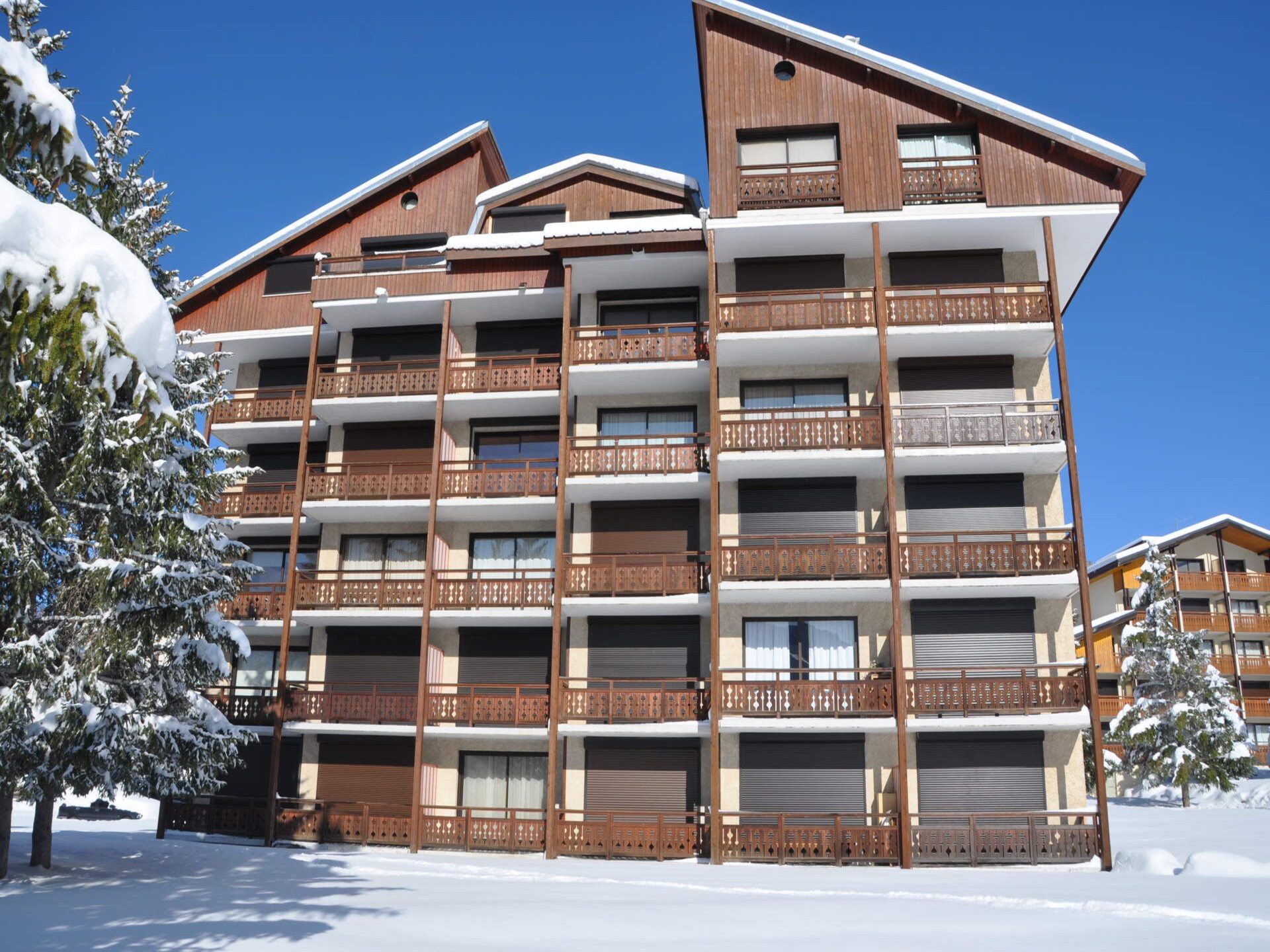 Appartement 3P6 op de piste in Les Deux Alpes met balkon - foto 1