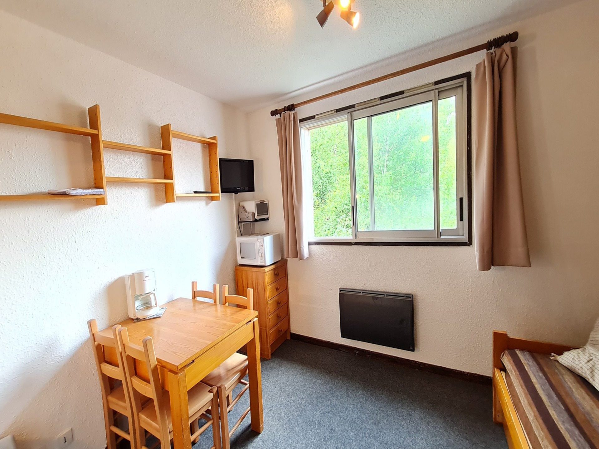 Knus studio-appartement op de piste in Les Deux Alpes met balkon - foto 3