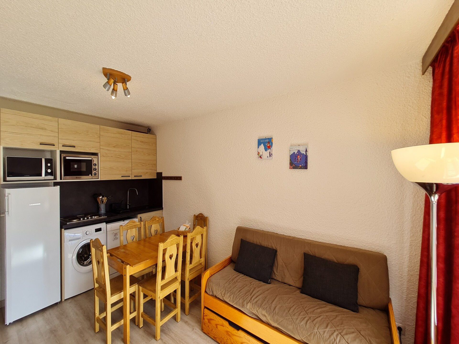 Appartement 50m van de piste met balkon in Les Deux Alpes - foto 2