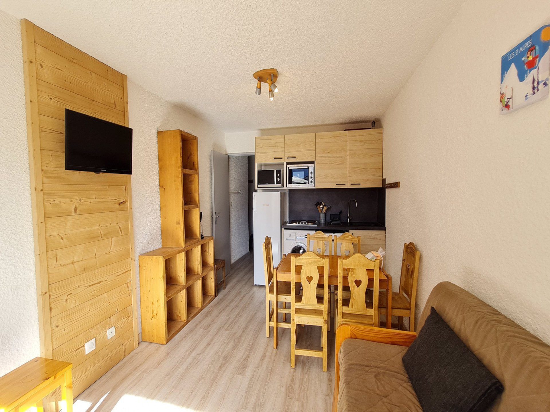 Appartement 50m van de piste met balkon in Les Deux Alpes - foto 11