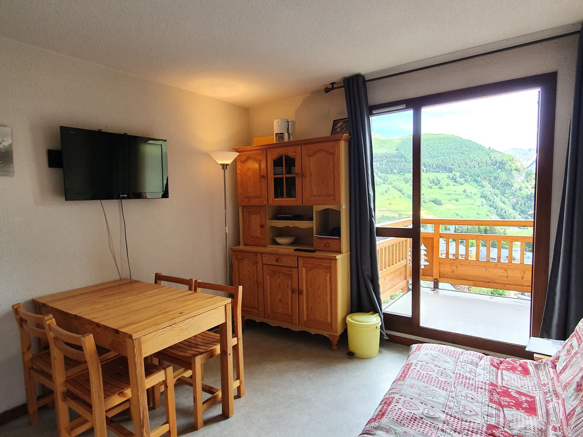 Appartement 6p direct aan de piste in Les Deux Alpes met balkon - foto 7