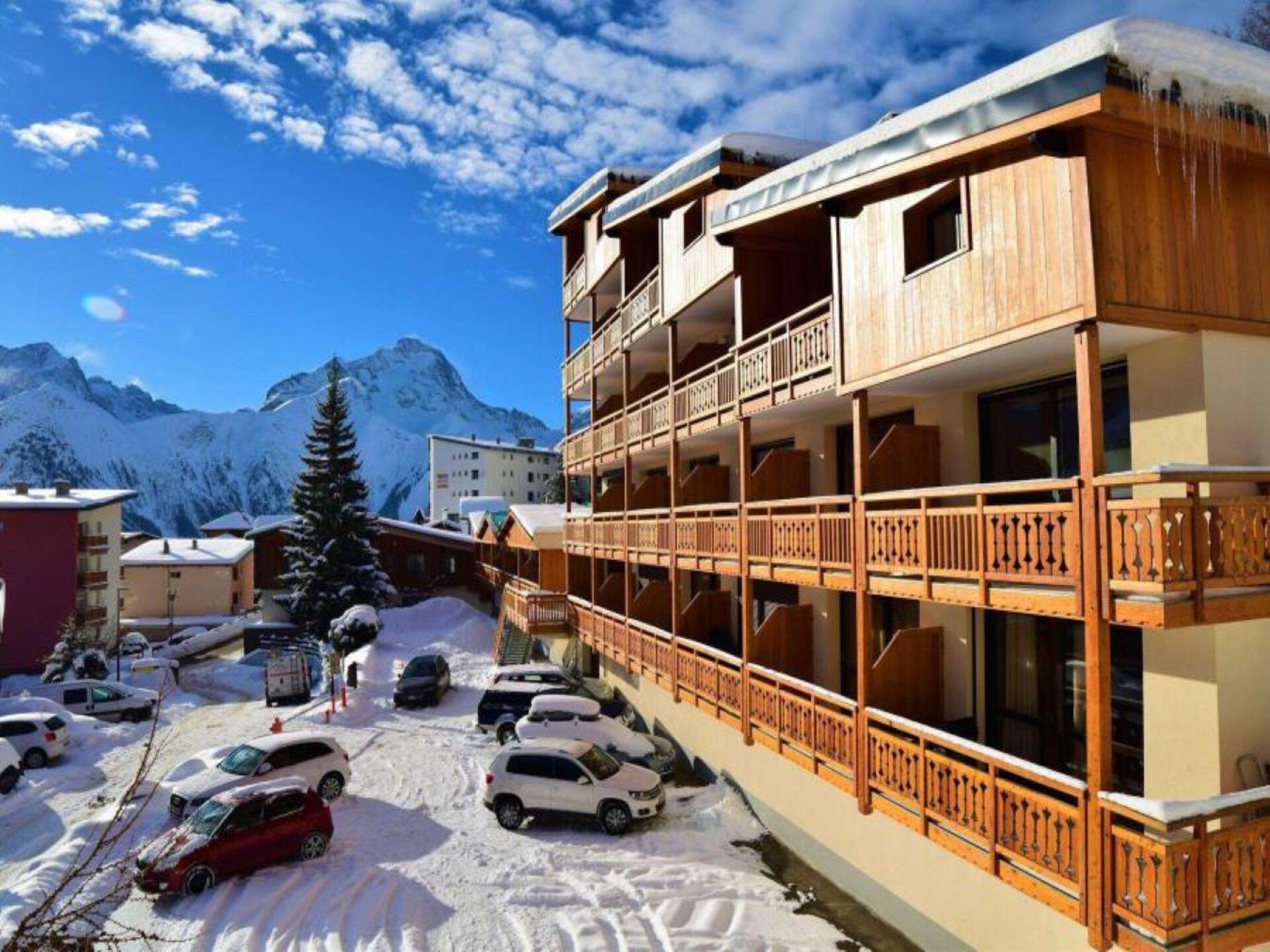 Appartement 45m² direct aan de piste in Les Deux Alpes voor 6 personen - foto 1