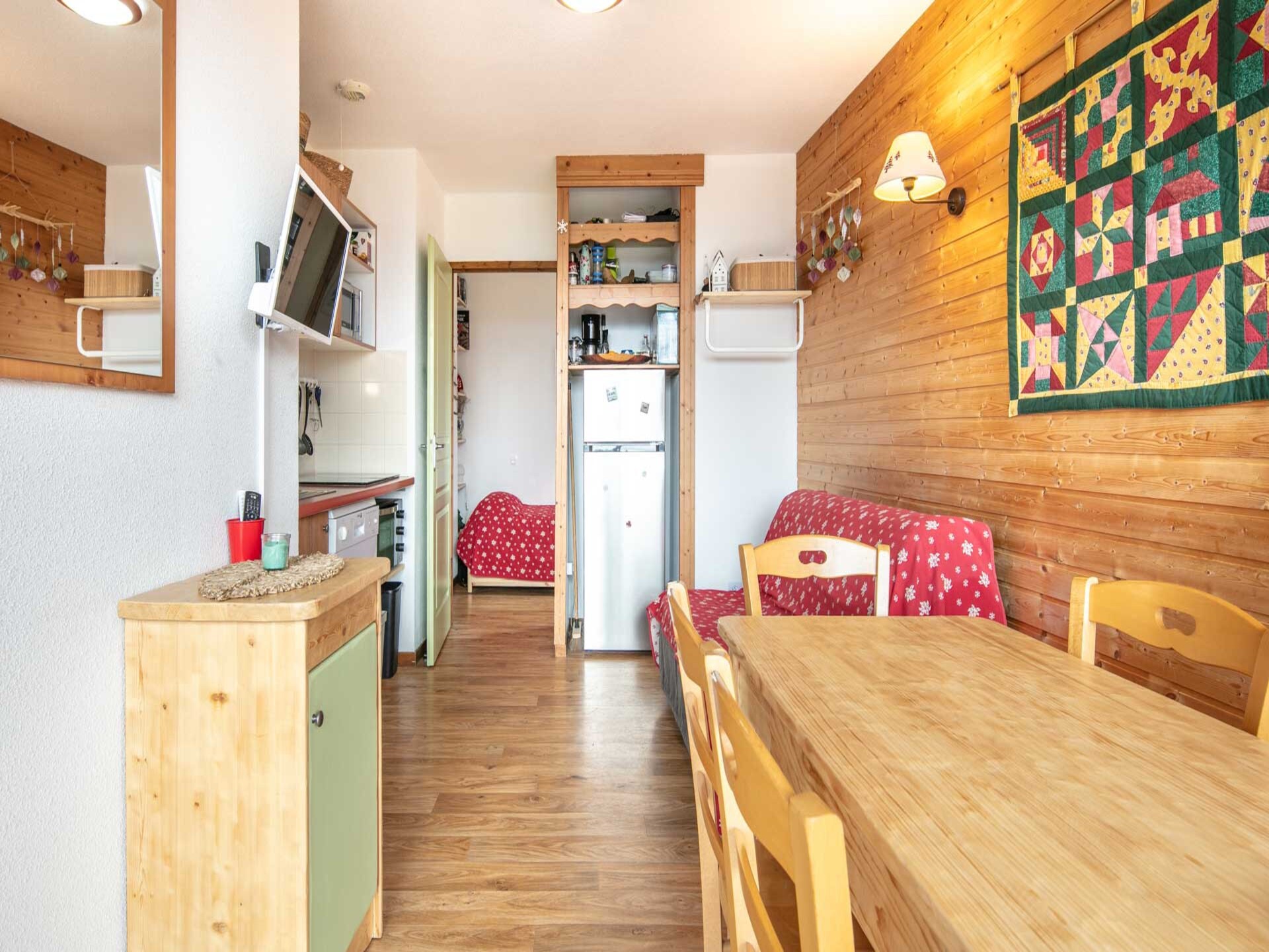 Gezellig 5-persoons studio in Chamrousse met terras en tuin - foto 9