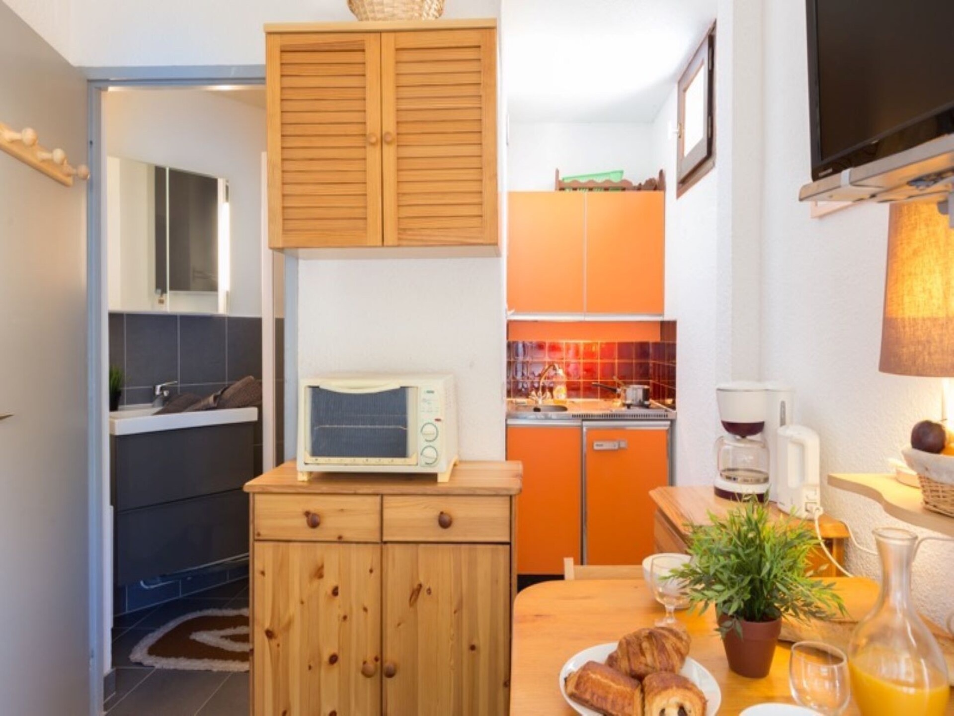 Compact ski-appartement aan piste in Les Deux Alpes voor 2 personen - foto 9