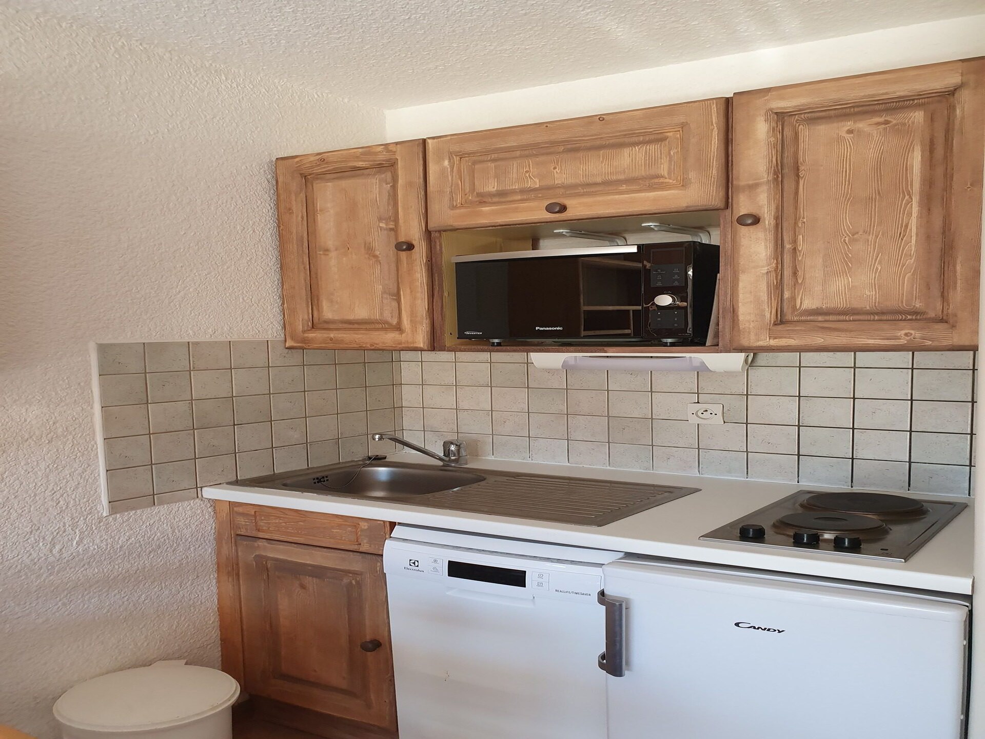 Plein Sud C: knus appartement op 50 meter van de piste in Les Deux Alpes - foto 5